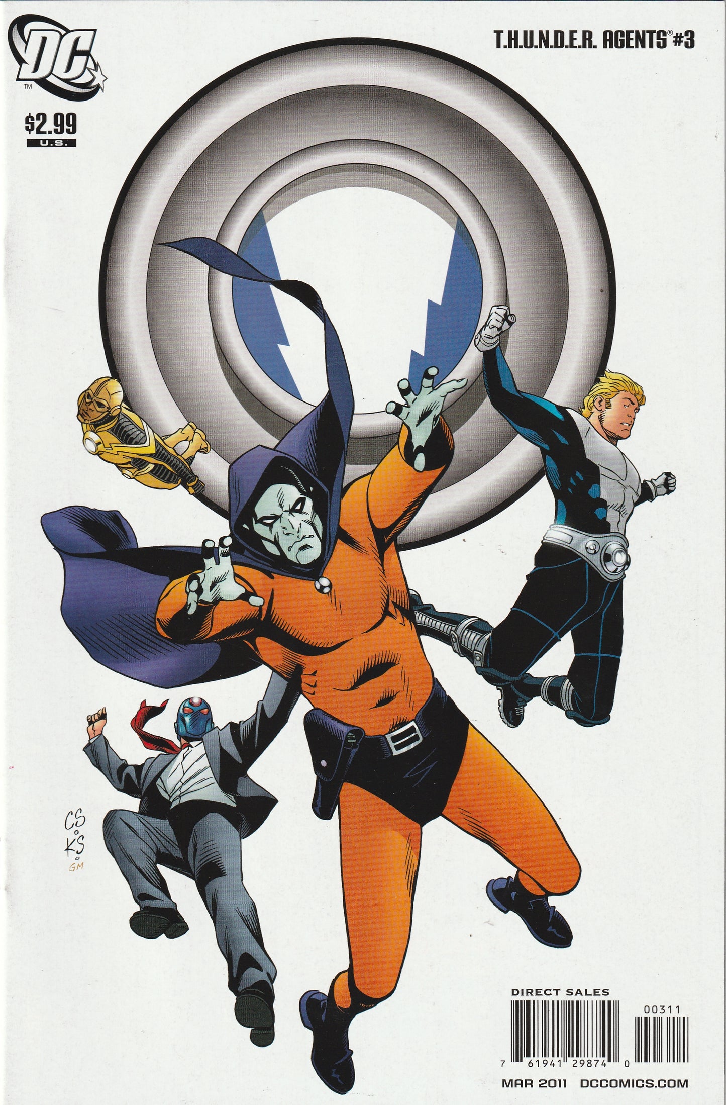 THUNDER Agents (2011) - Complete 10 issue series