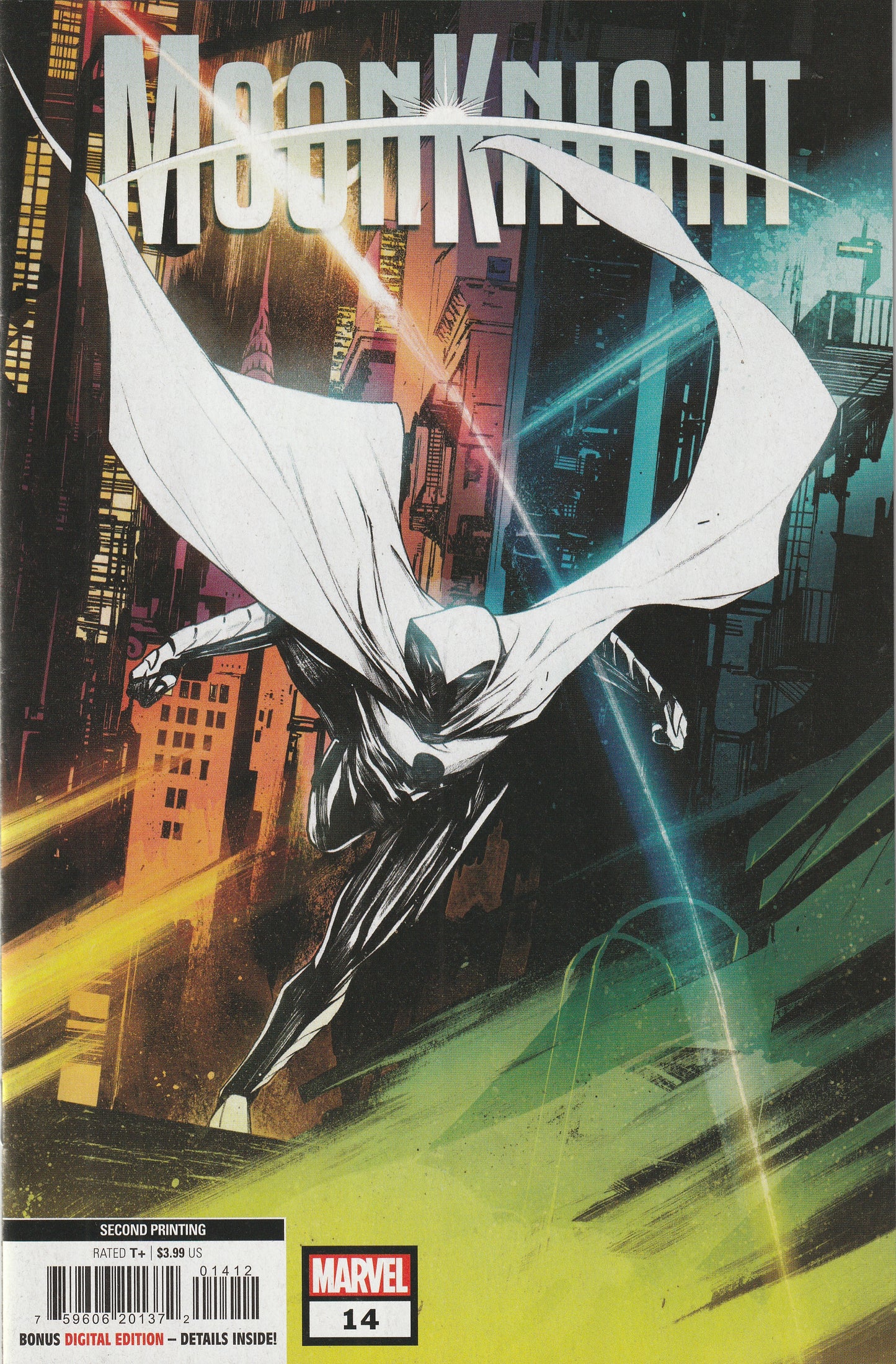 Moon Knight #14 (Vol 10, 2022) - 2nd Printing Alessandro Cappuccio cover