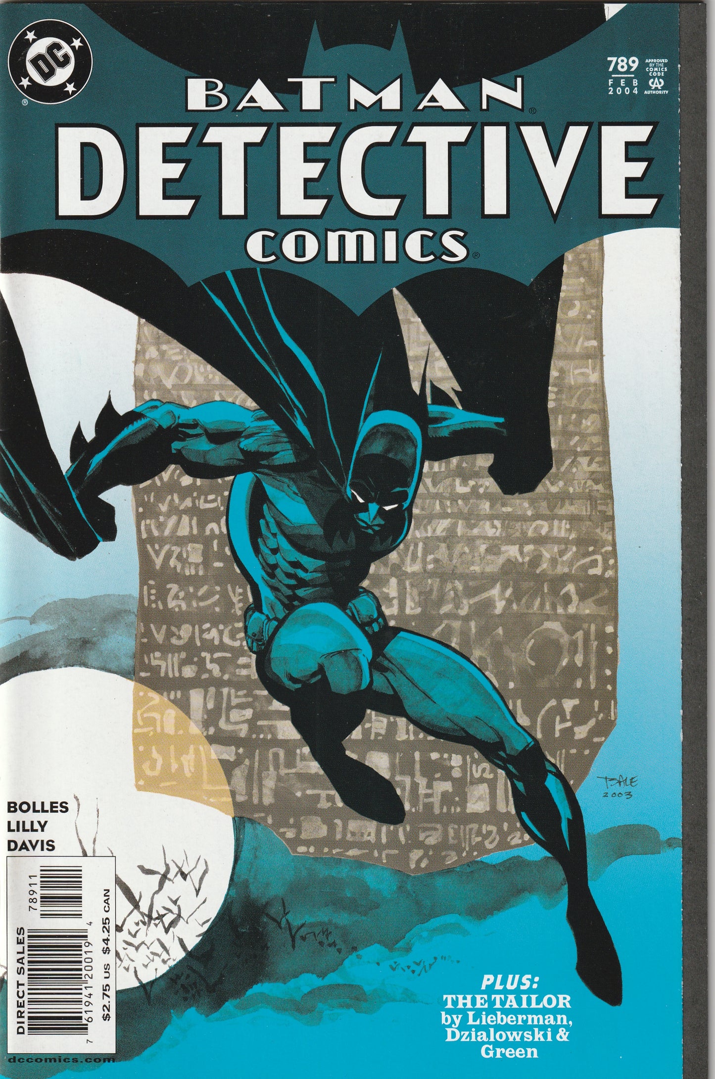 Detective Comics #789 (2004) - Tim Sale cover