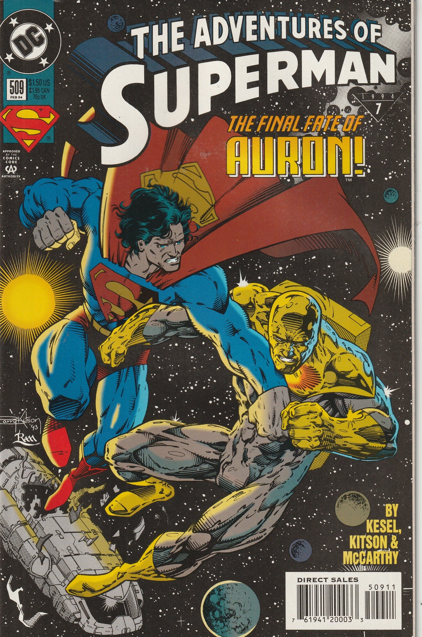 Adventures of Superman #509 (1994)