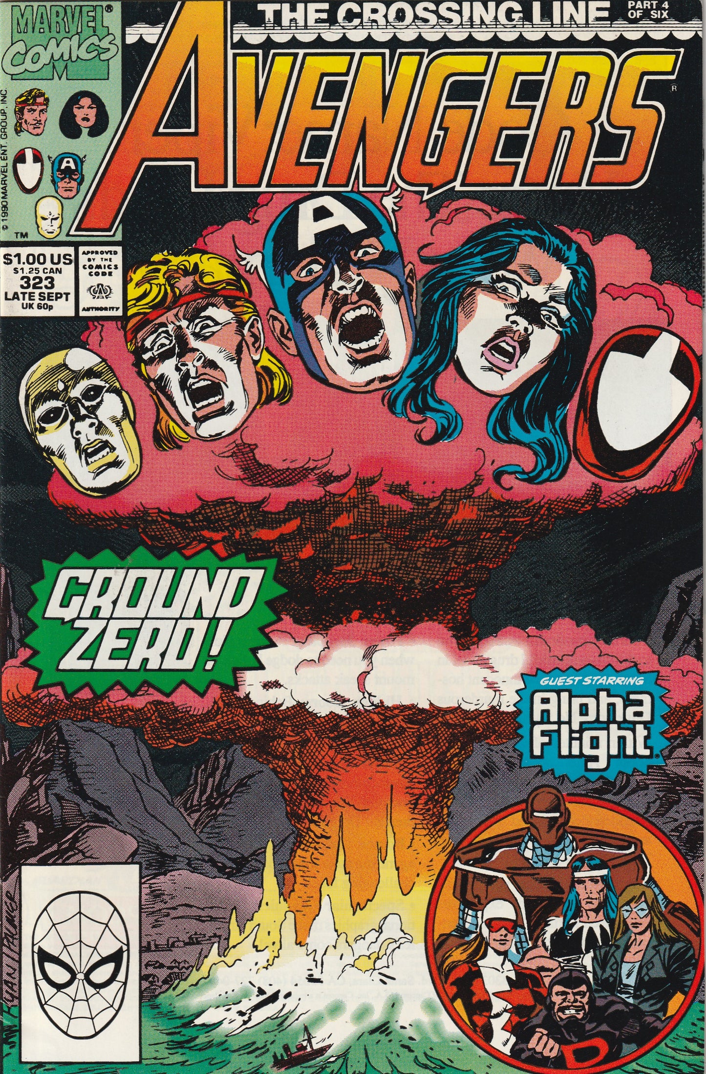 Avengers #323 (1990)