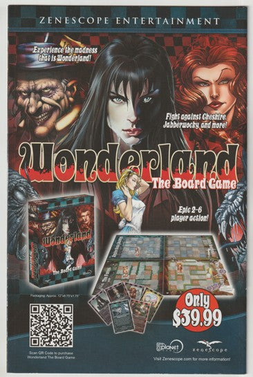 Grimm Fairy Tales Presents Wonderland - Through the Looking Glass #5 (2014) - Cover C Felipe Massafera