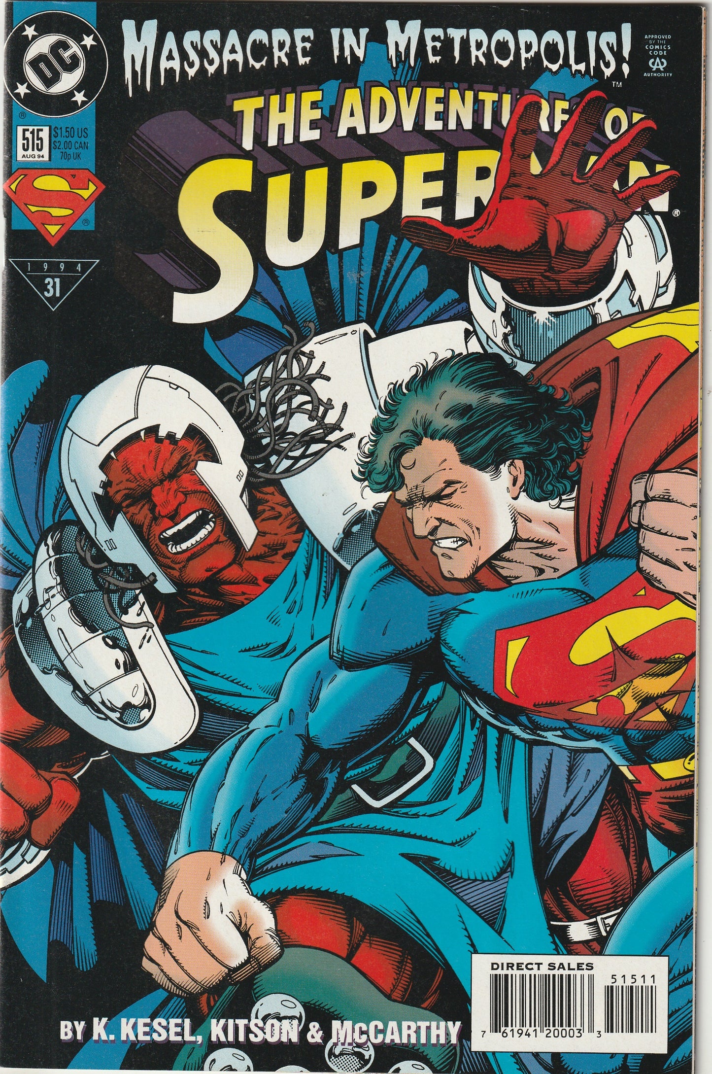 Adventures of Superman #515 (1994)