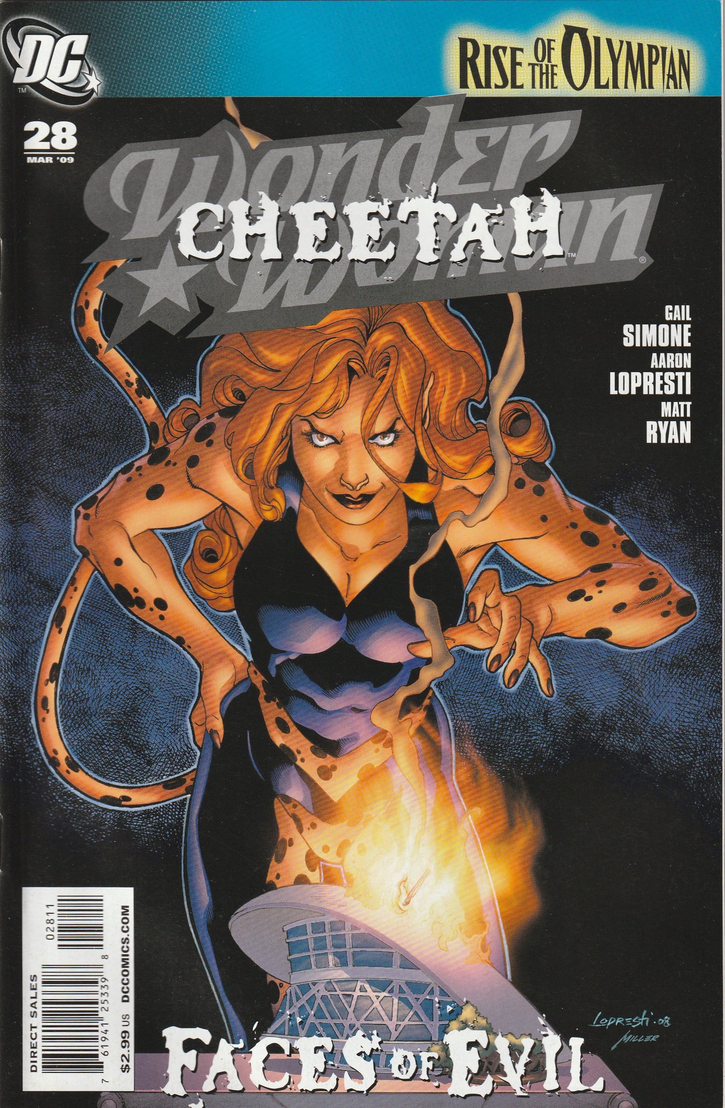 Wonder Woman #28 (2009) - Faces of Evil tie-in, Gail Simone