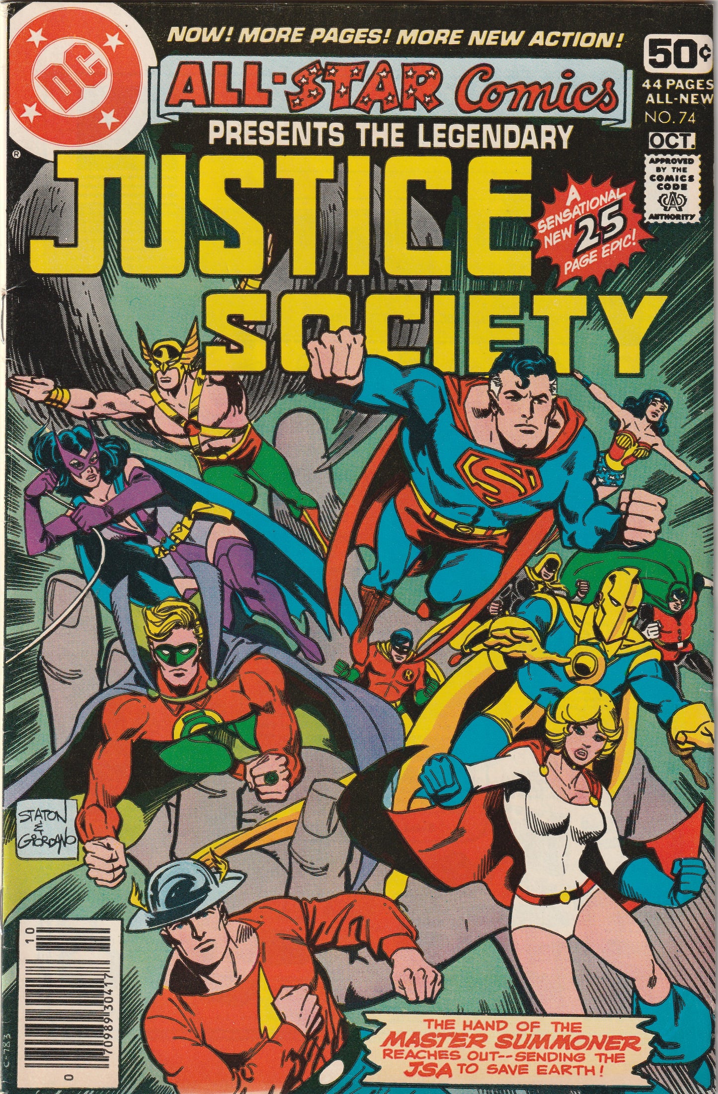All Star Comics #74 (1978) - Death of Original Batman
