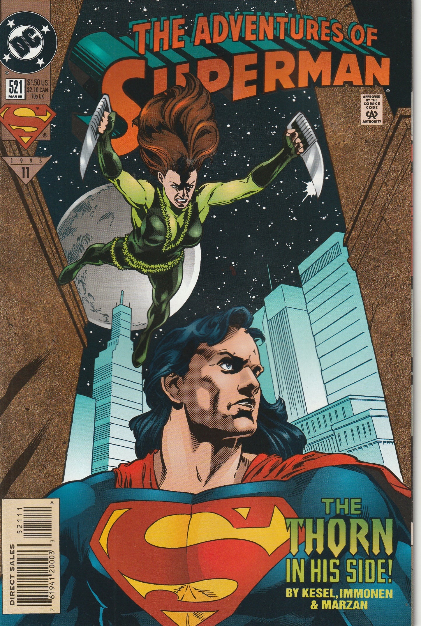 Adventures of Superman #521 (1995)