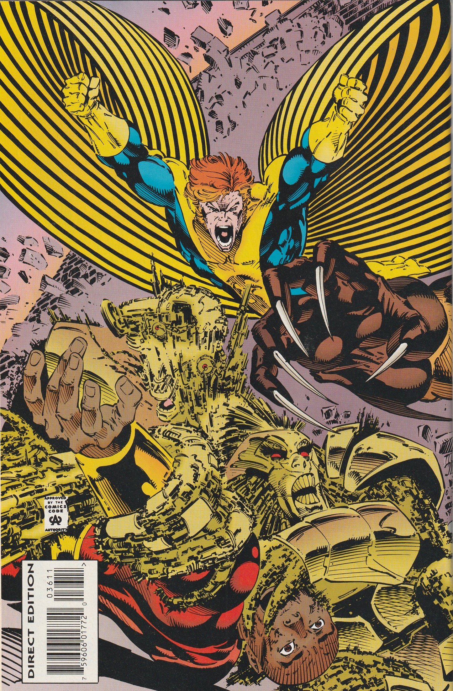 X-Men #36 (1994) - 1st Appearance of Synch