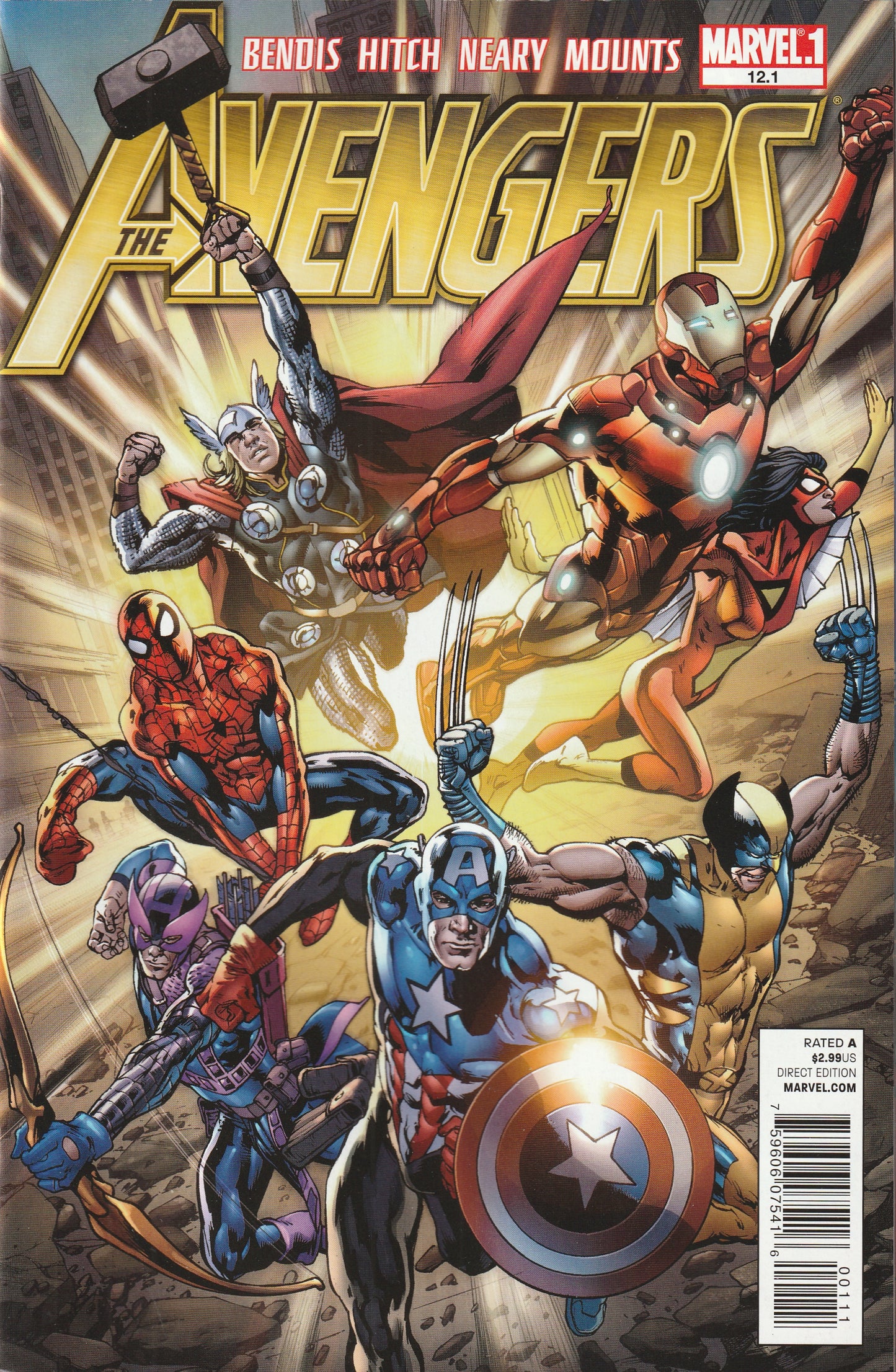 Avengers #12.1 (Vol 4, 2011) - Point One issue