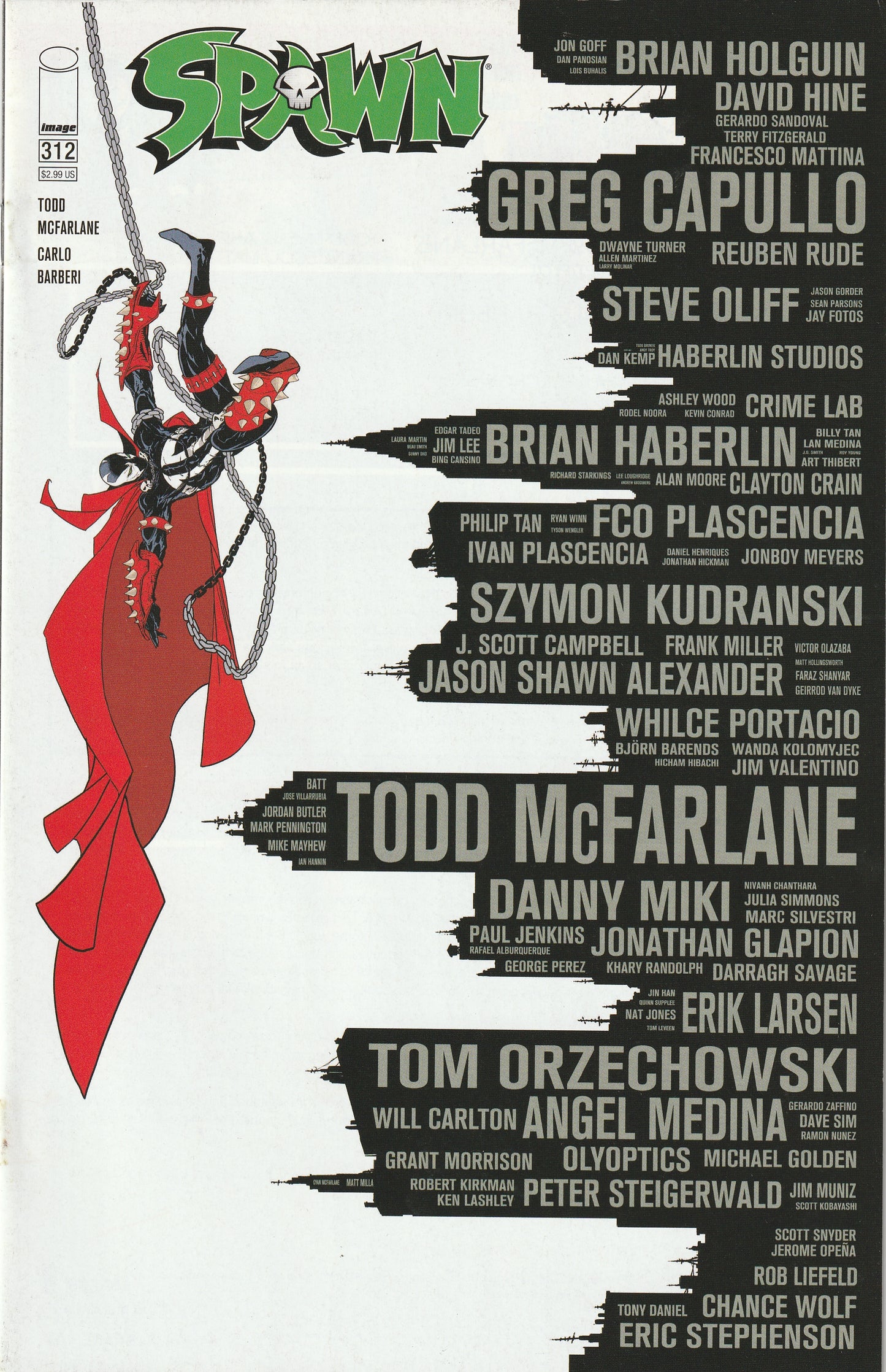 Spawn #312 (2020) - Cover B by Todd McFarlane