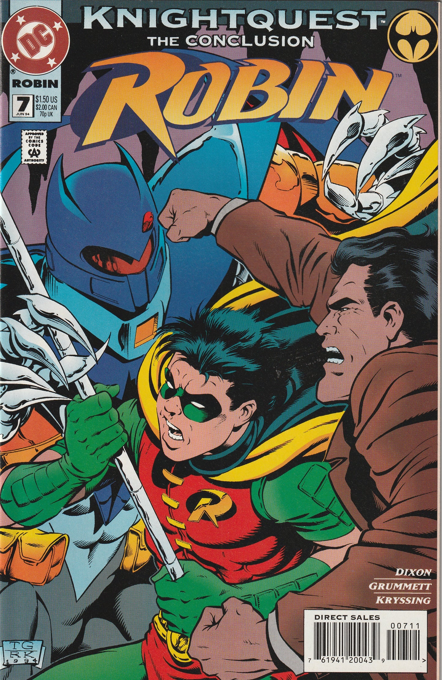 Robin #7 (1994) - Knightquest The Conclusion