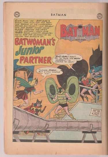 Batman #141 (1961) - 1st App of Clockmaster, 2nd App of Bat-Girl