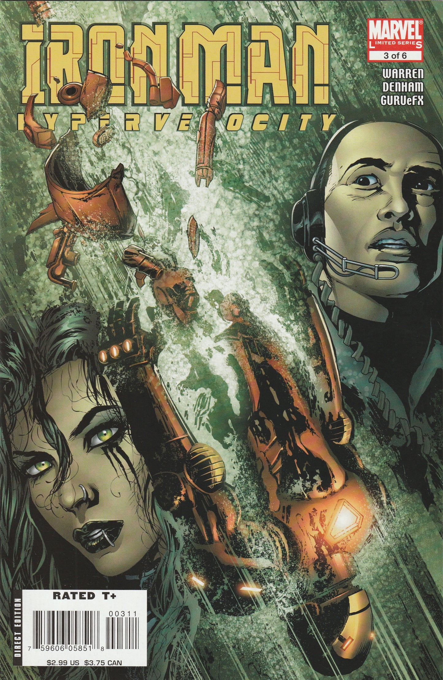 Iron Man Hypervelocity (2007) - 6 issue mini series