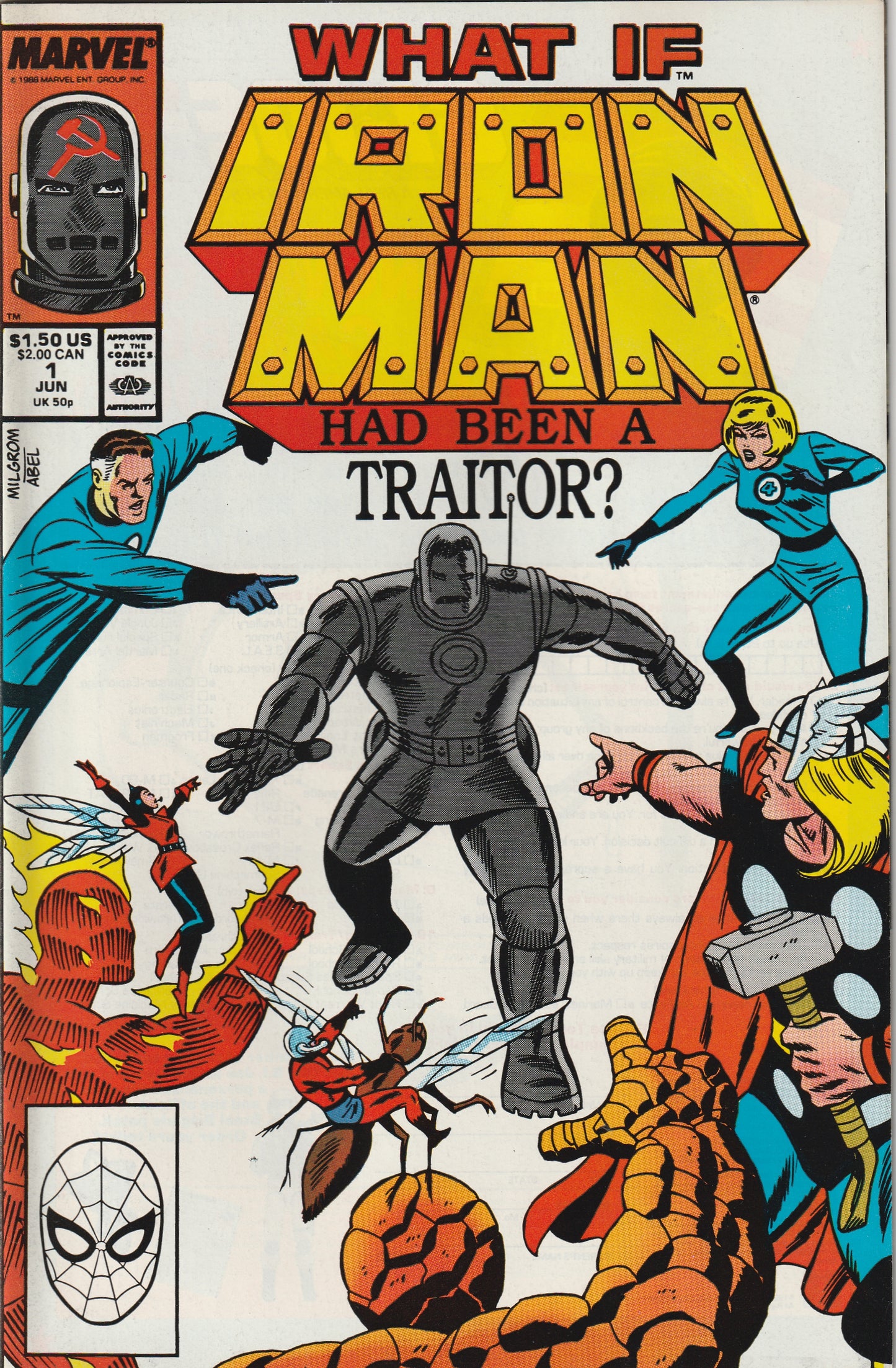 What If? Special #1 (1988) - Iron Man Had Been a Traitor