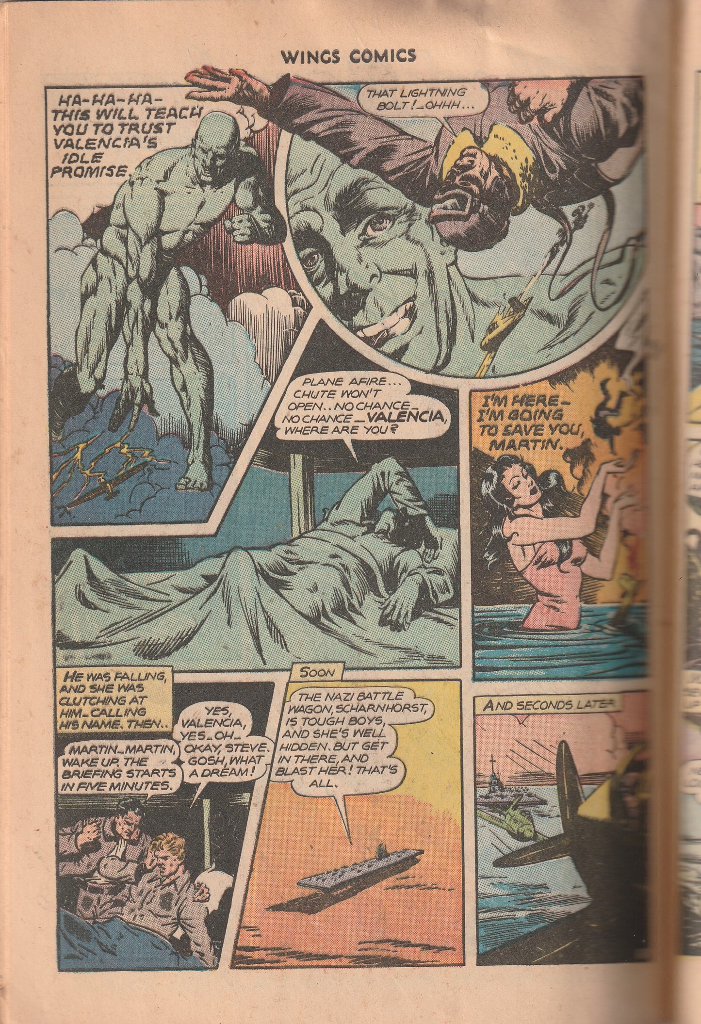 Wings Comics #73 (1946)