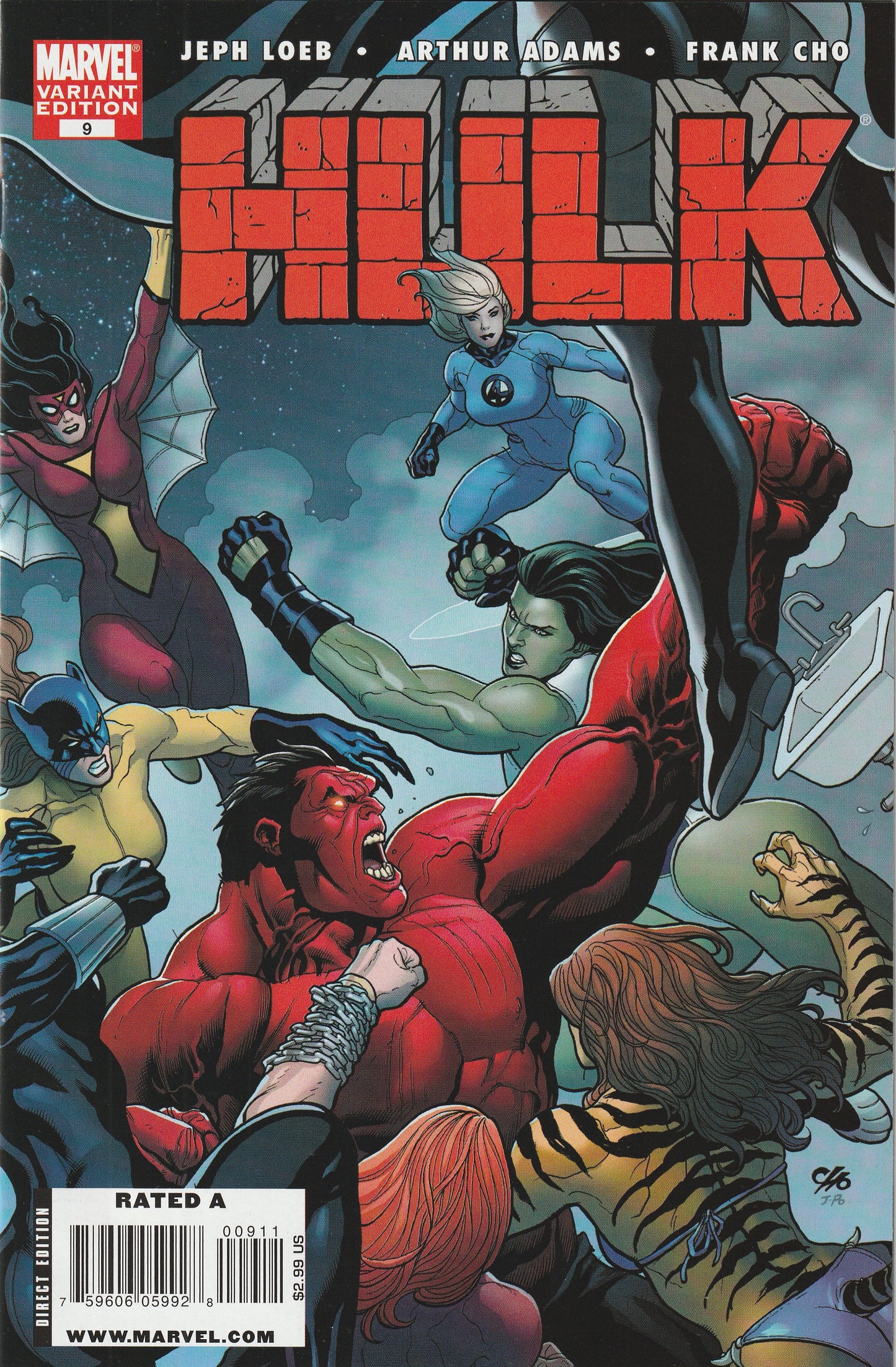 Hulk #9 (2009) - Frank Cho Variant Cover