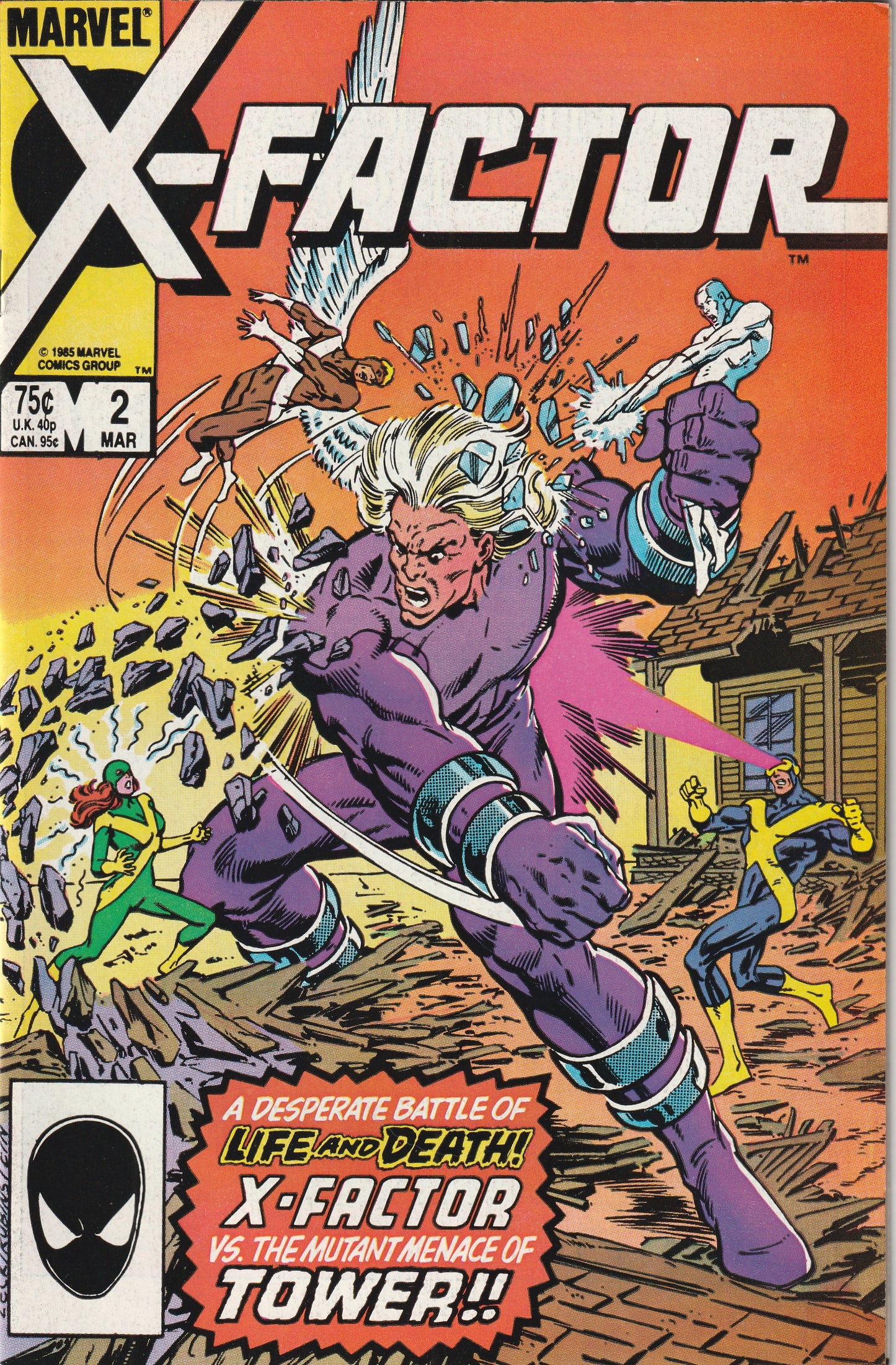 X-Factor #2 (1986) - 1st Appearance of Artie Maddicks