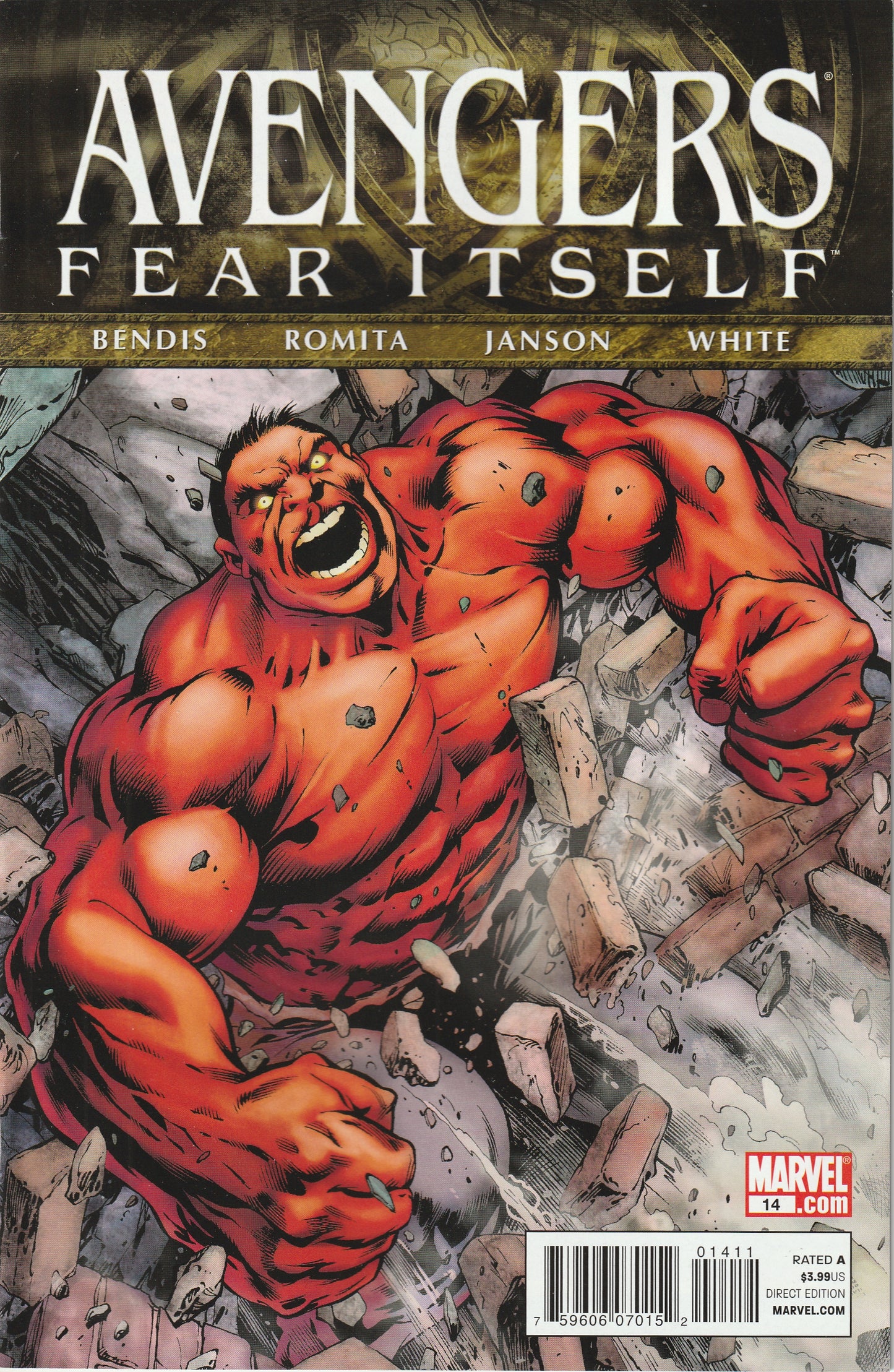 Avengers #14 (Vol 4, 2011) - Fear Itself