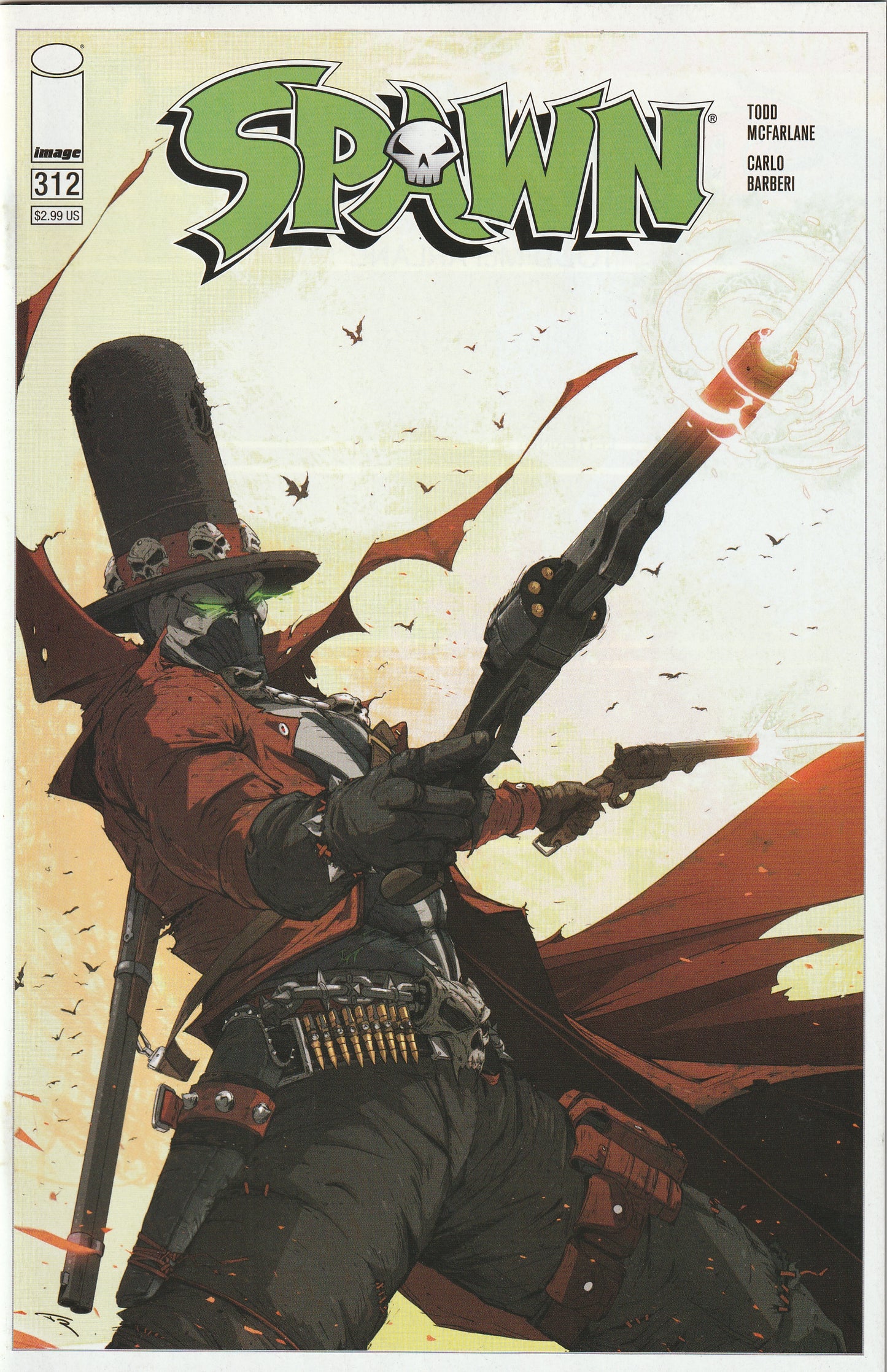 Spawn #312 (2020) - Cover C by Tonton Revolver