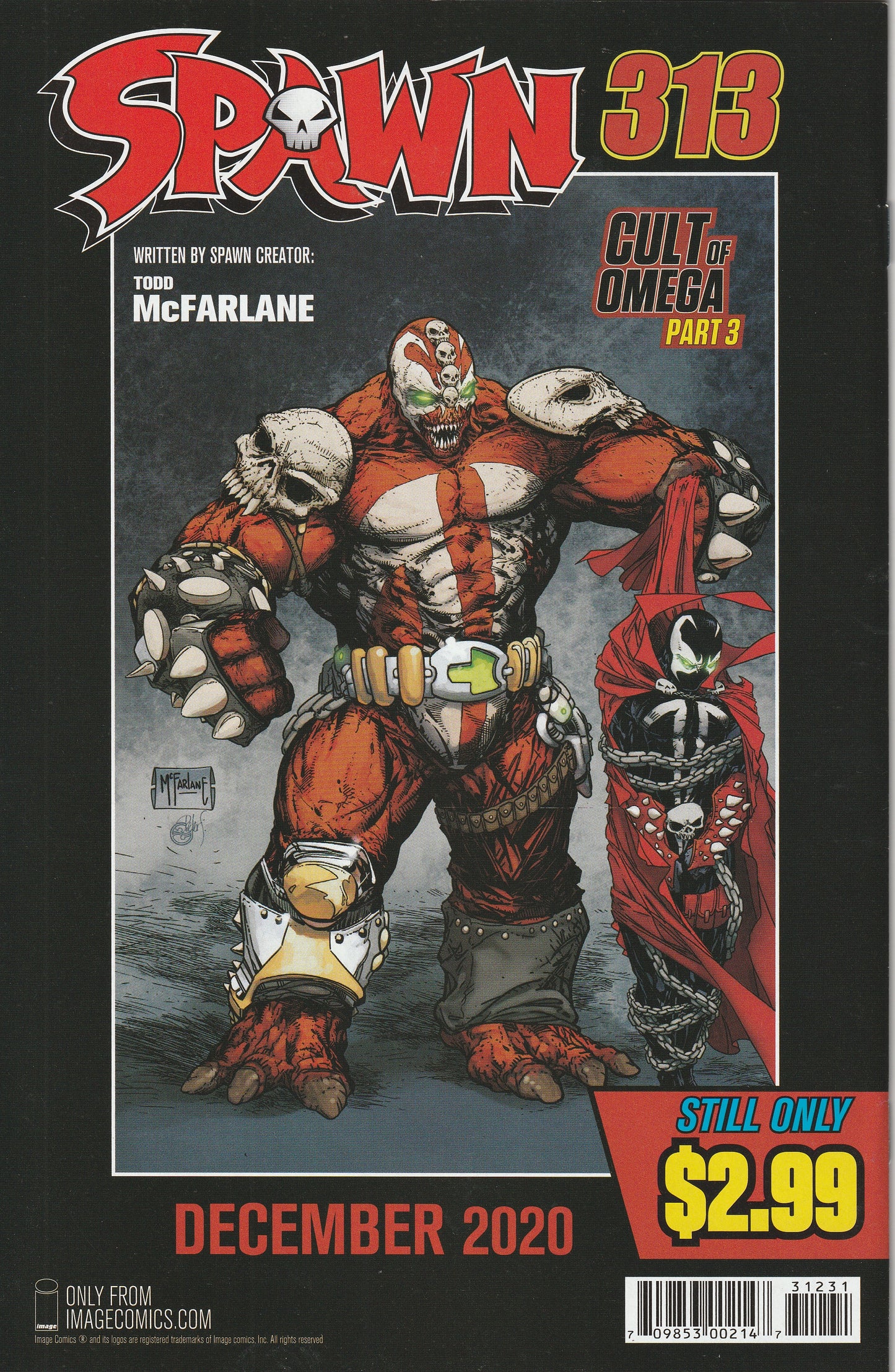 Spawn #312 (2020) - Cover C by Tonton Revolver