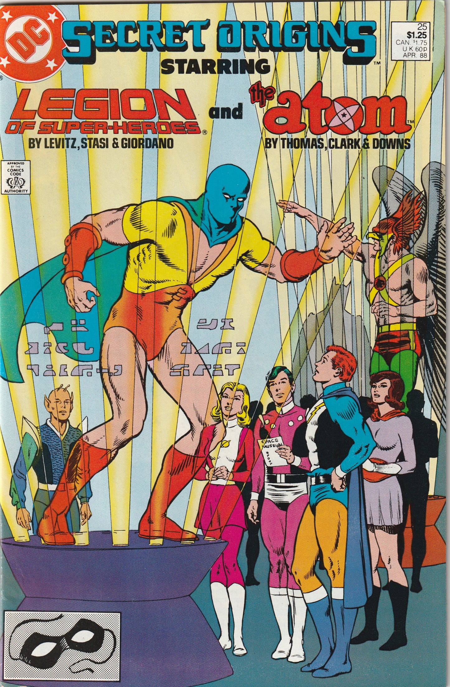 Secret Origins #25 (1988) - Legion of Super-Heroes & The Atom