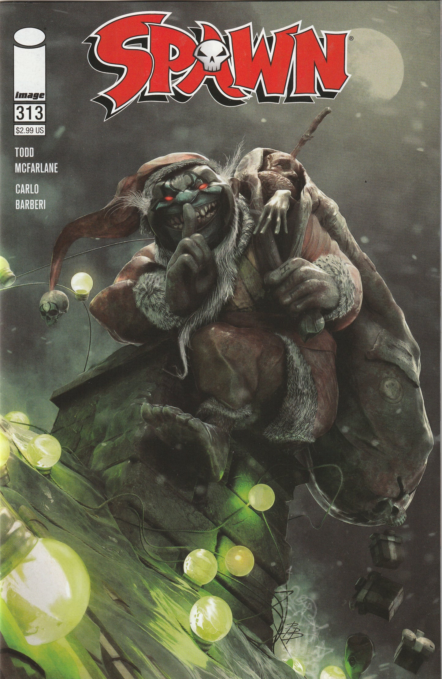 Spawn #313 (2020) - Cover A by Bjorn Barends