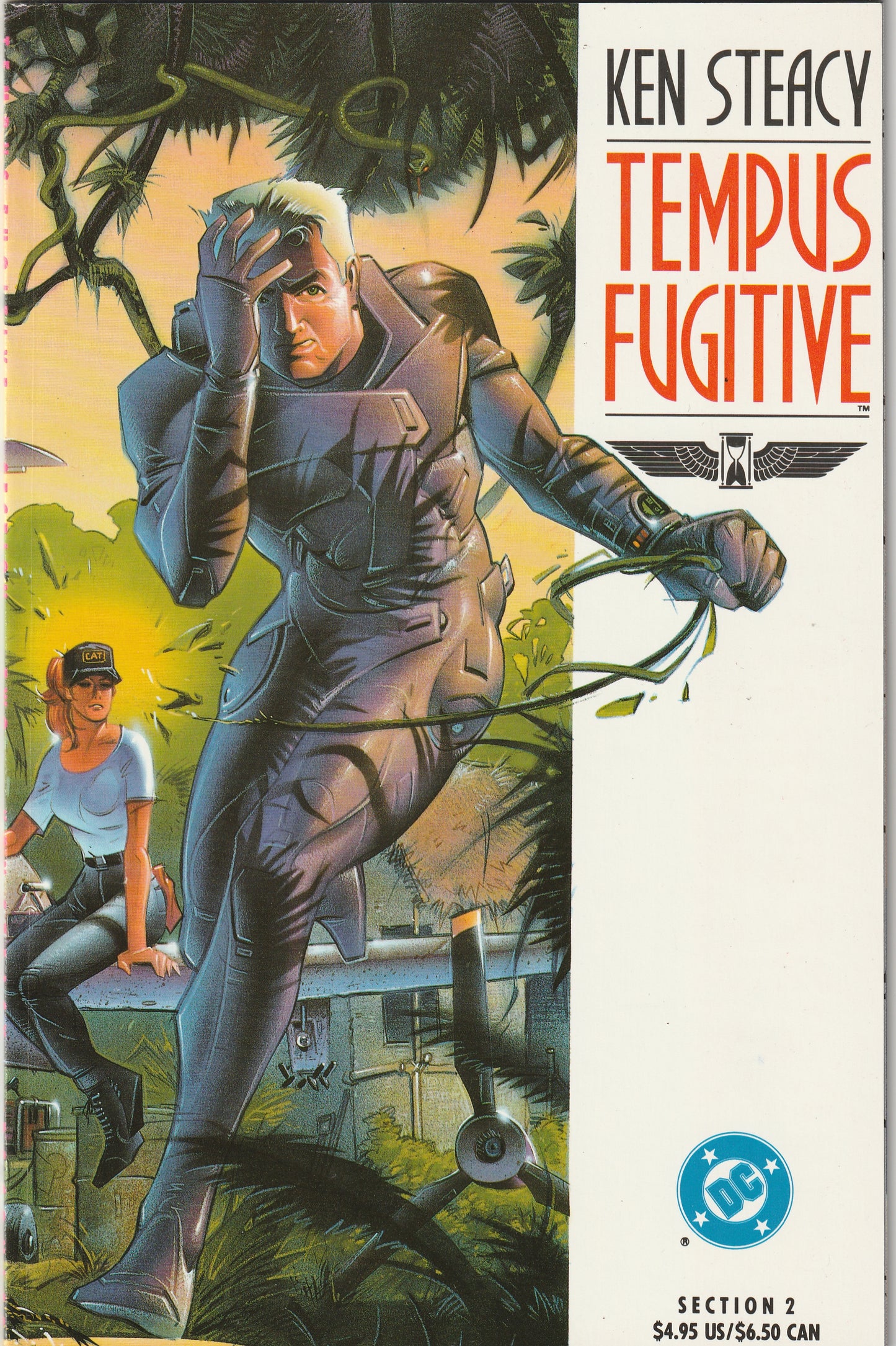 Tempus Fugitive (1990-1991) - Complete 4 issue mini-series, Ken Steacy