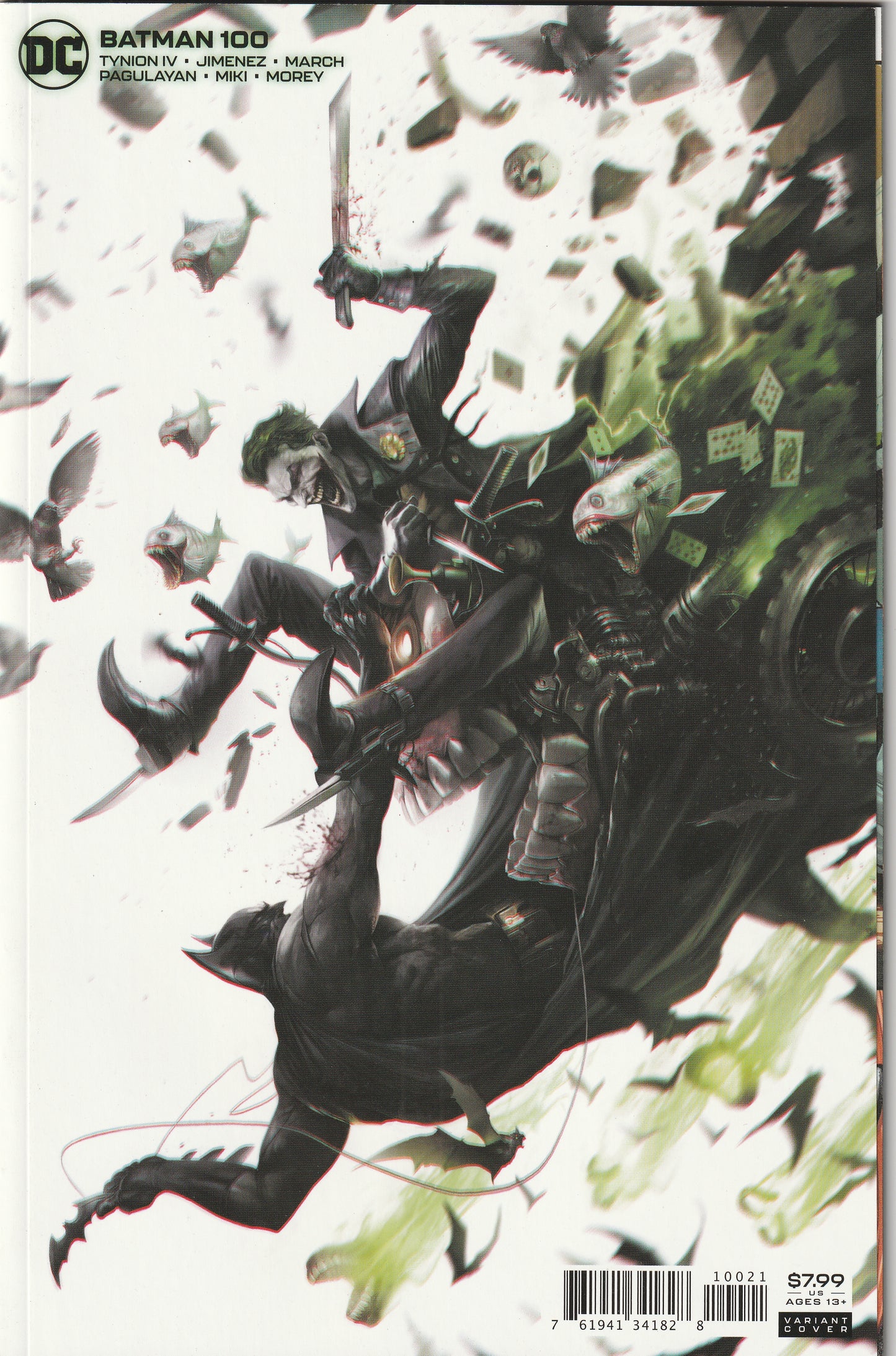 Batman #100 (2020) - Francesco Mattina Card Stock Variant Cover