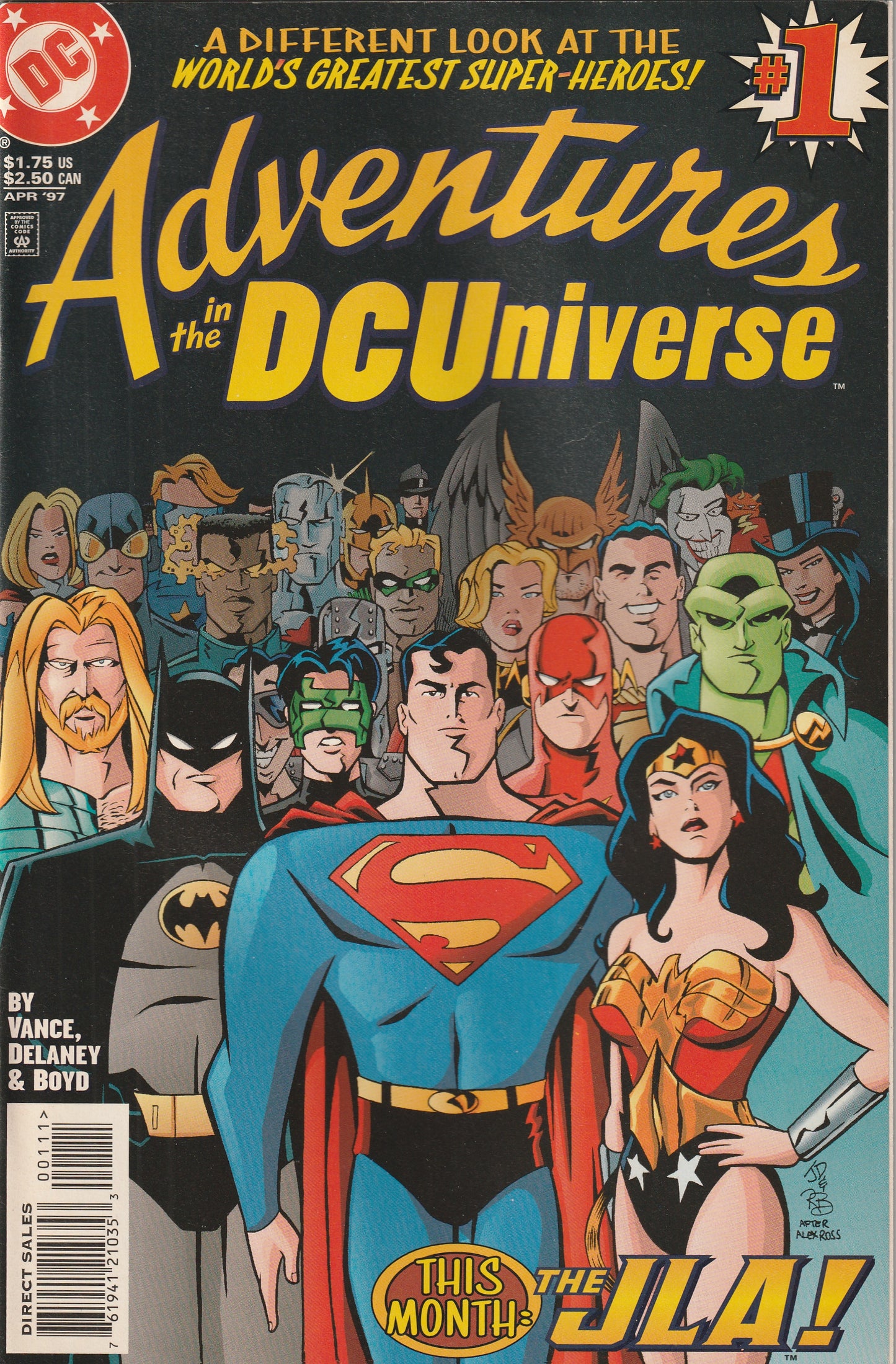 Adventures in the DC Universe #1 (1997)