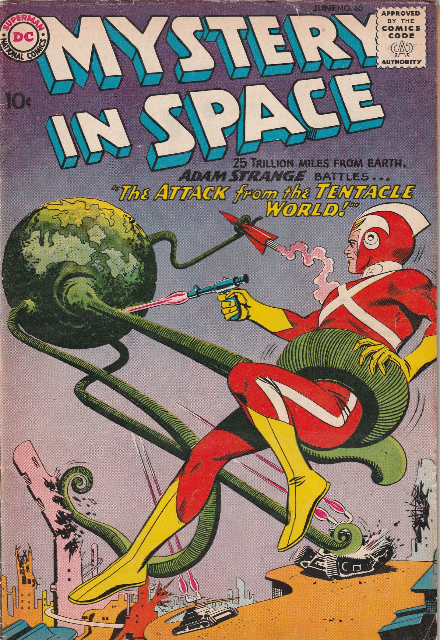 Mystery in Space #60 (1960) - Adam Strange