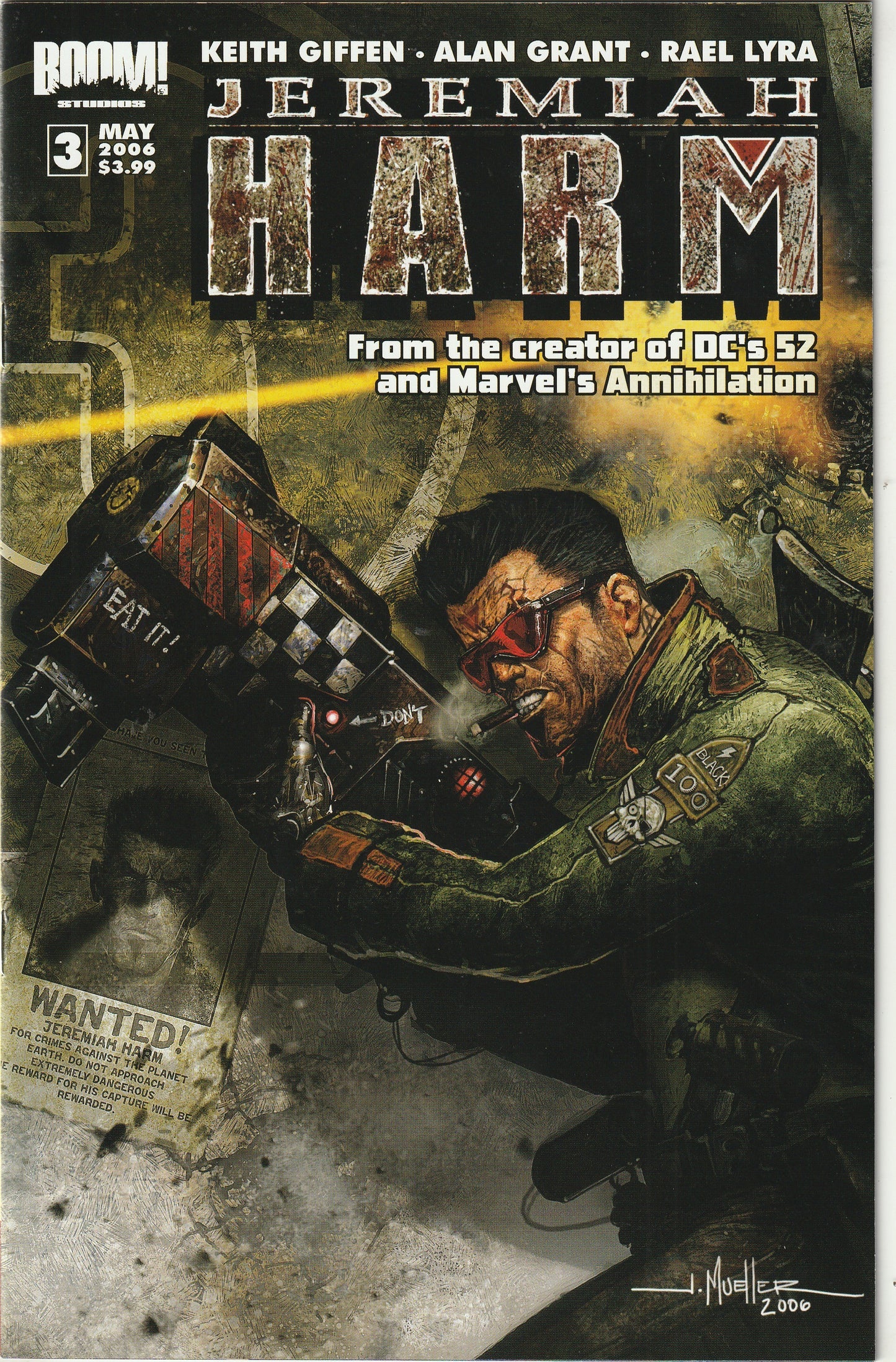 Jeremiah Harm (2006) - 5 issue mini series