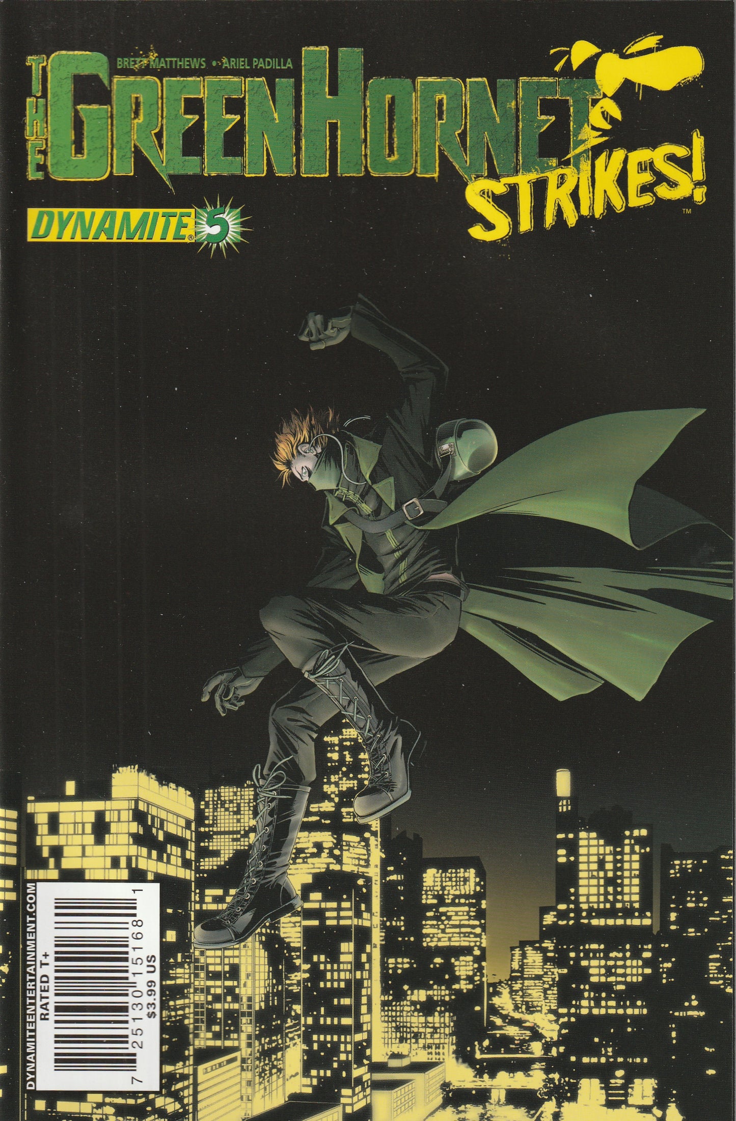 Green Hornet Strikes! #5 (2010)
