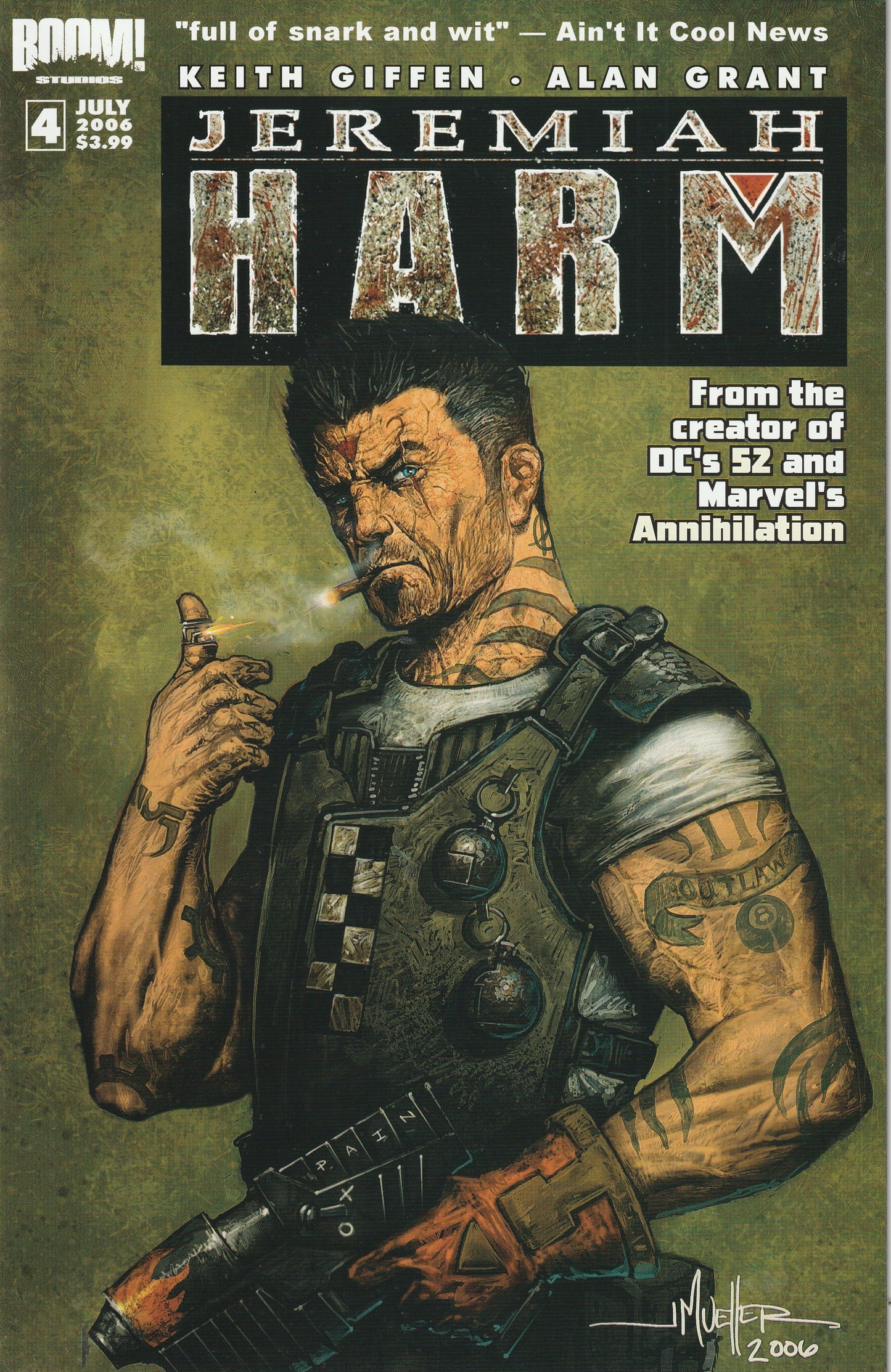 Jeremiah Harm (2006) - 5 issue mini series