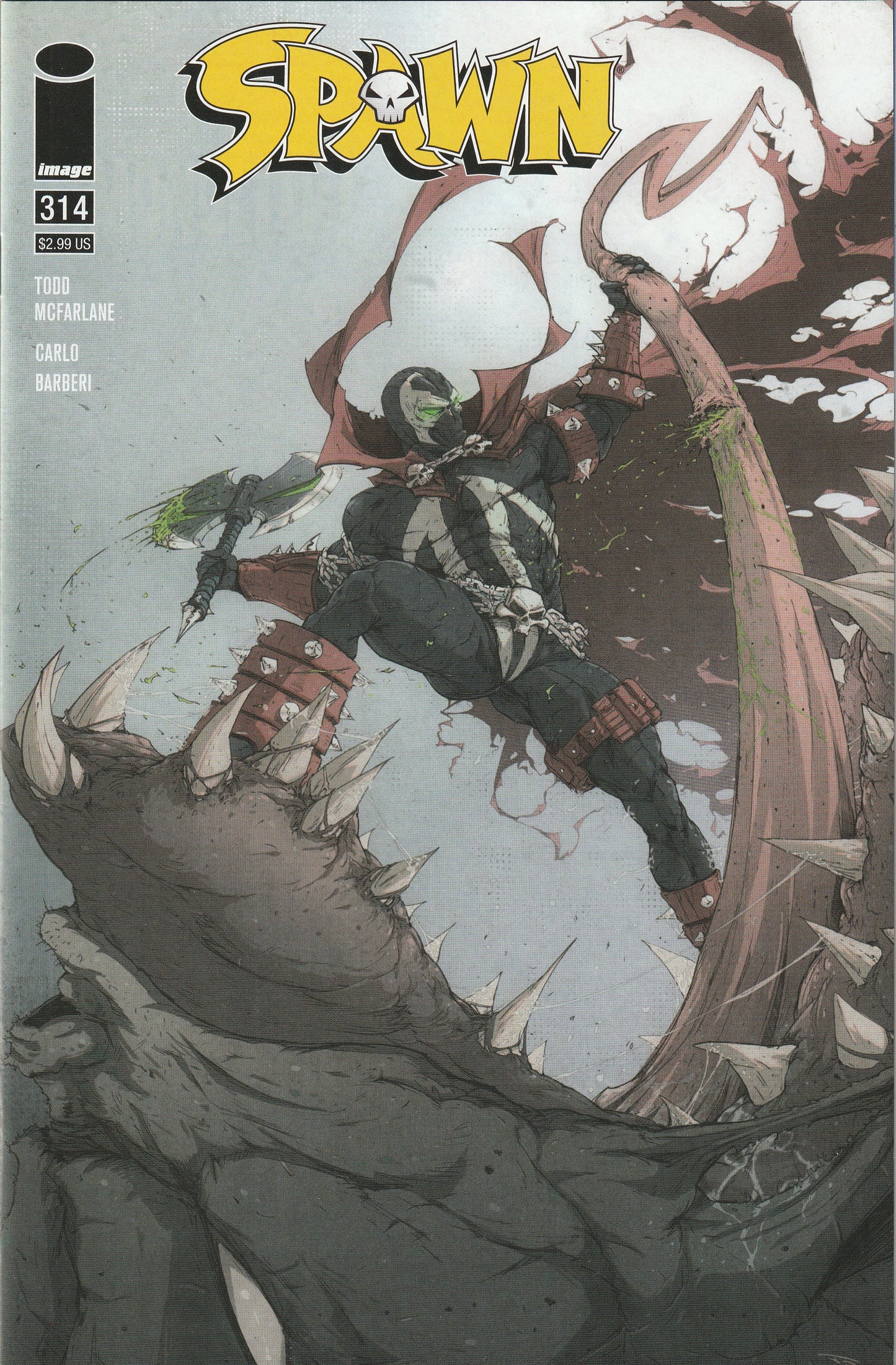 Spawn #314 (2021) - Cover C by Tonton Revolver