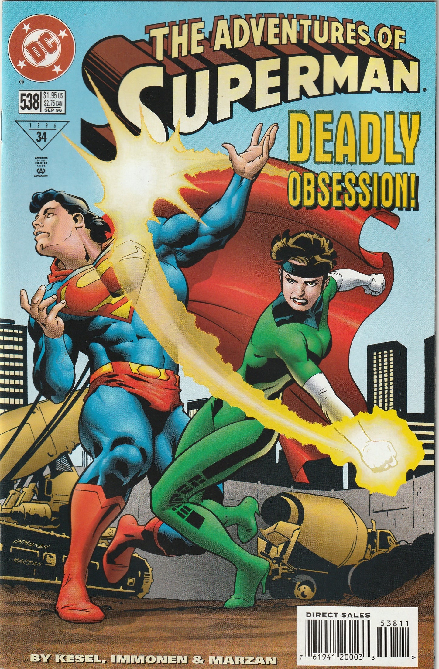 Adventures of Superman #538 (1996)
