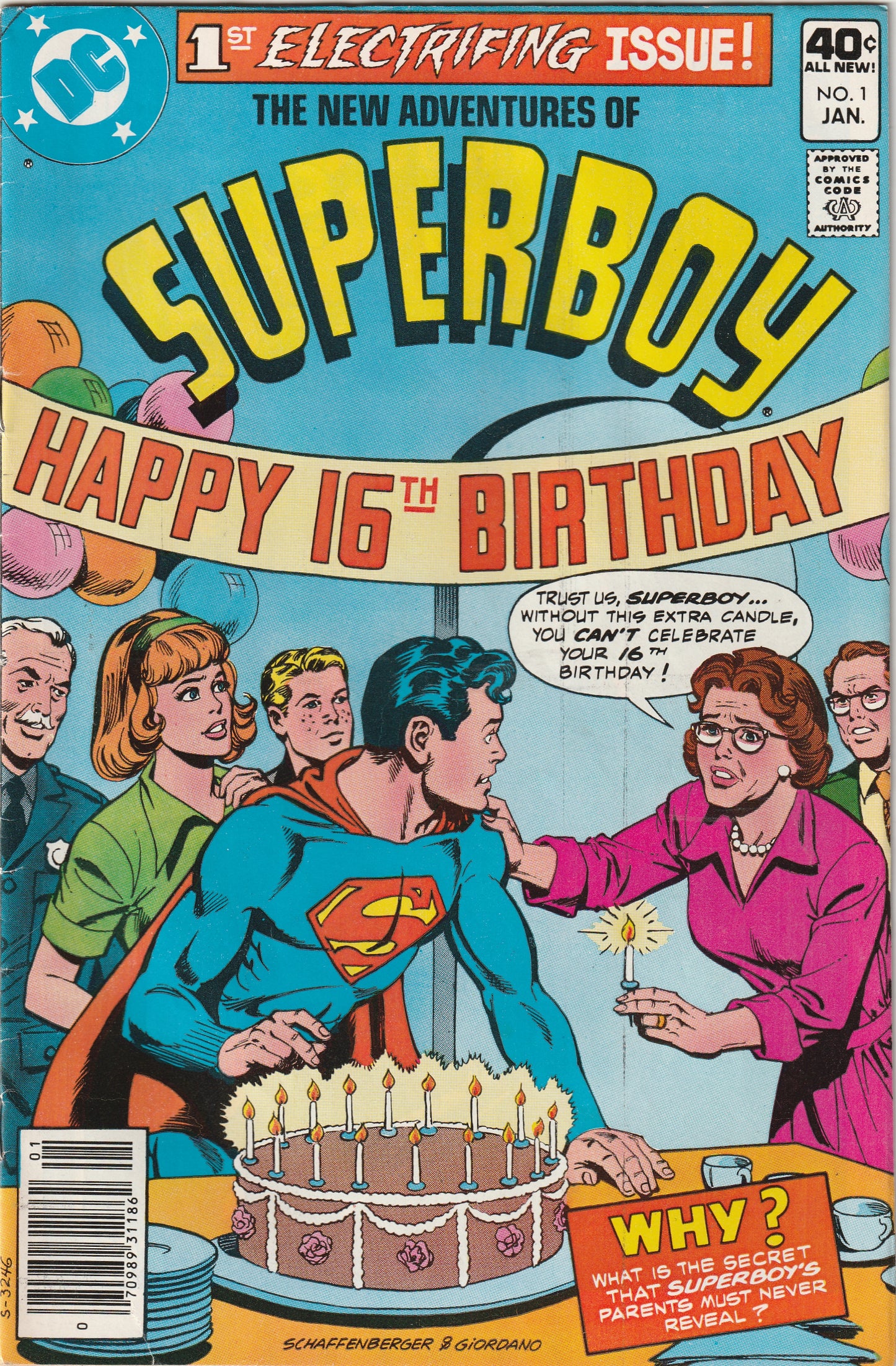 New Adventures of Superboy #1 (1980)
