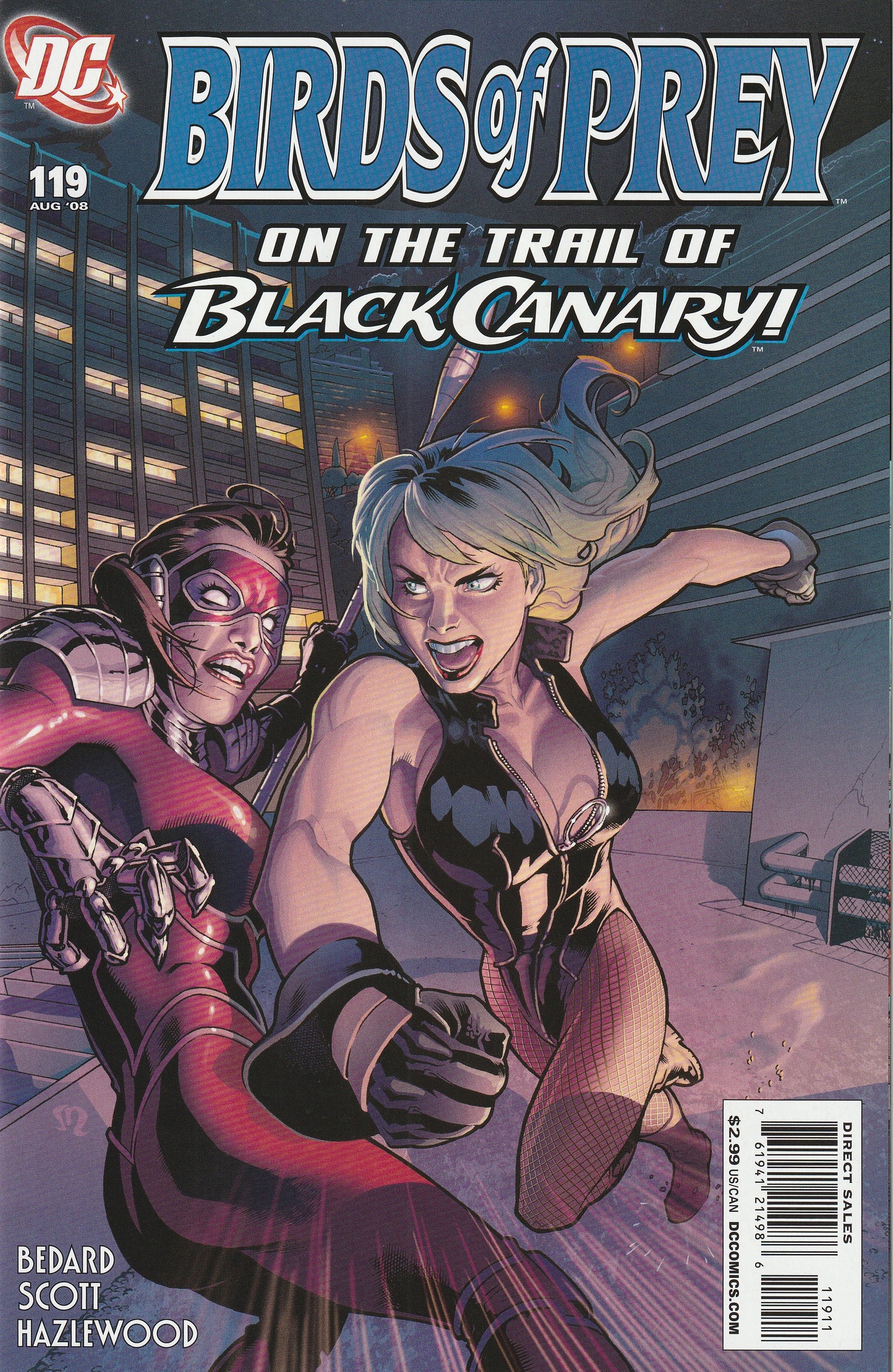 Birds of Prey #119 (2008)