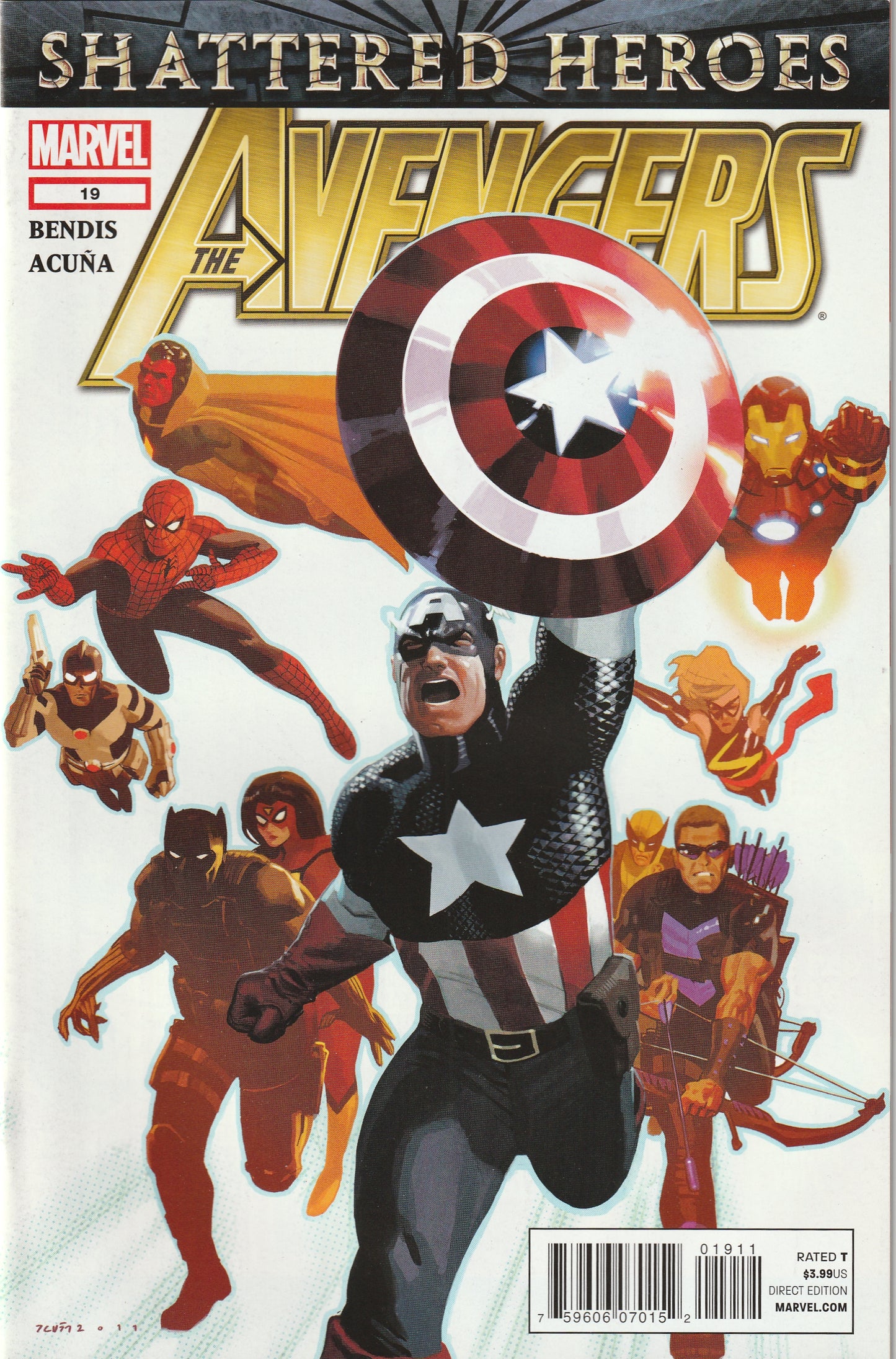 Avengers #19 (Vol 4, 2012) - Shattered Heroes
