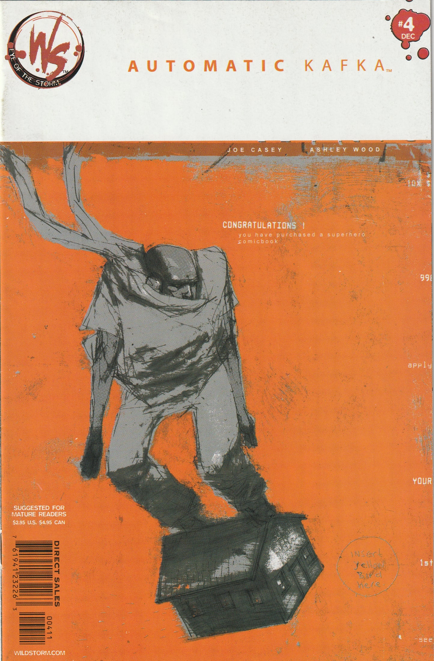 Automatic Kafka #4 (2002) - Joe Casey, Ashley Wood