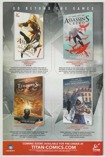 Assassin's Creed: Uprising #4 (2017) - Cover A Jose Holder