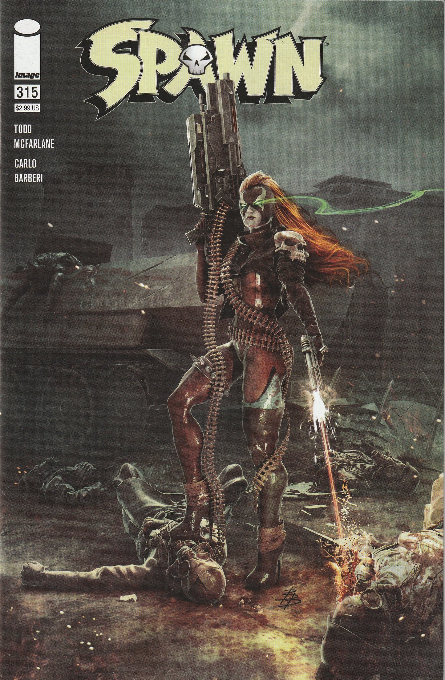 Spawn #315 (2021) - Cover A Bjorn Barends Cover