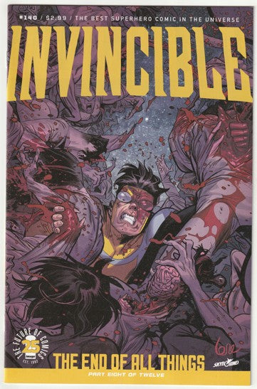 Invincible #140 (2017) - Death of Thragg