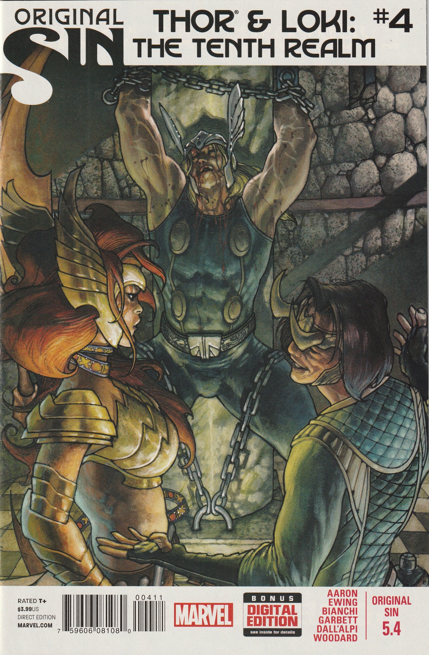 ORIGINAL SIN: Thor & Loki: The Tenth Realm (2014) - 5 issue mini series