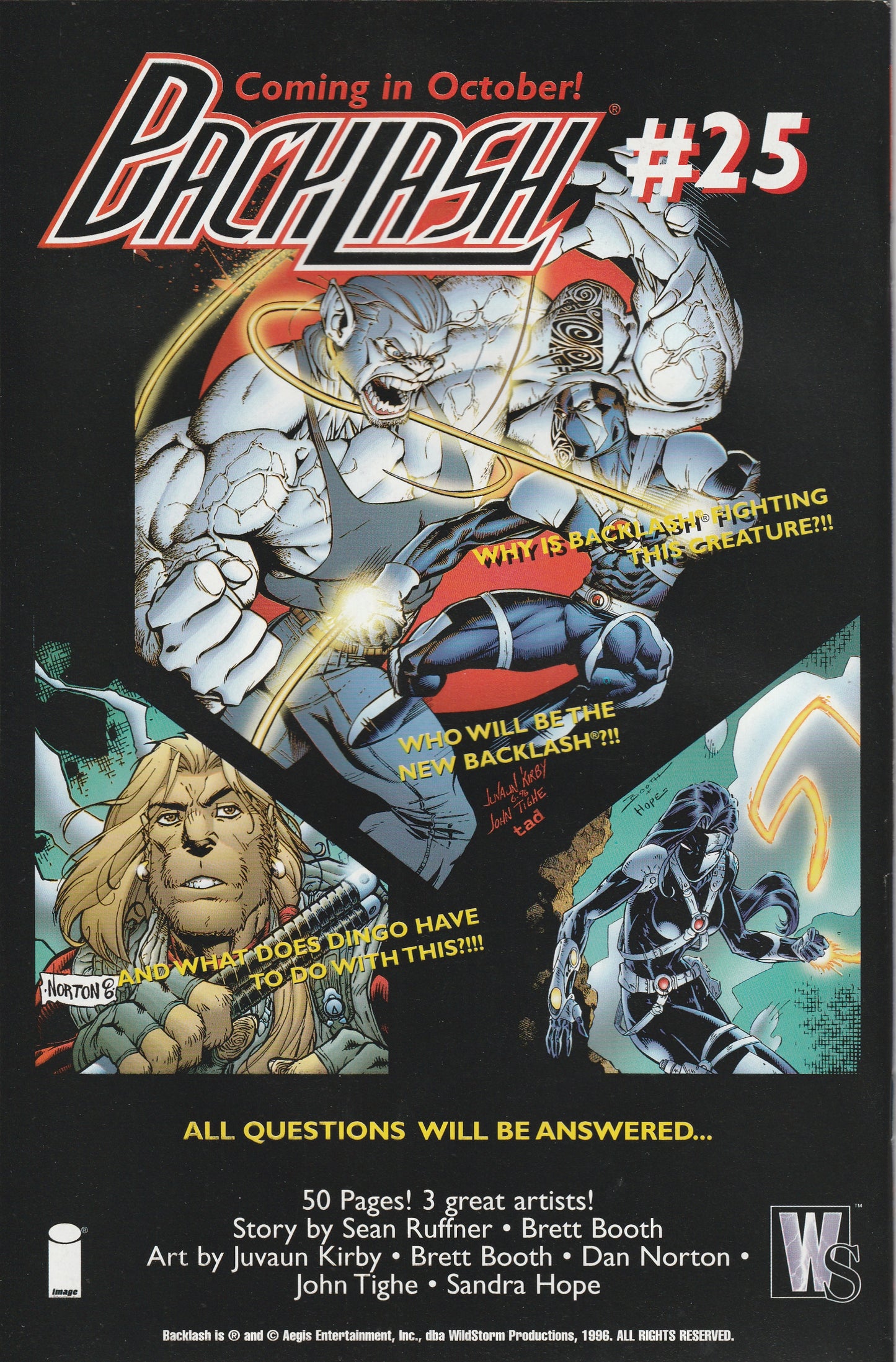 DV8 #1 (1996) - Cover B Gluttony (Glenn Fabry)