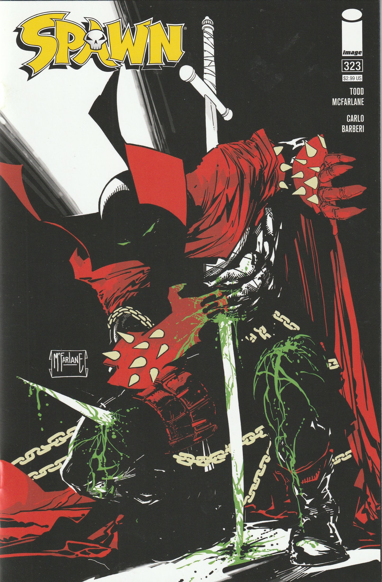 Spawn #323 (2021) - Cover B Todd McFarlane Cover