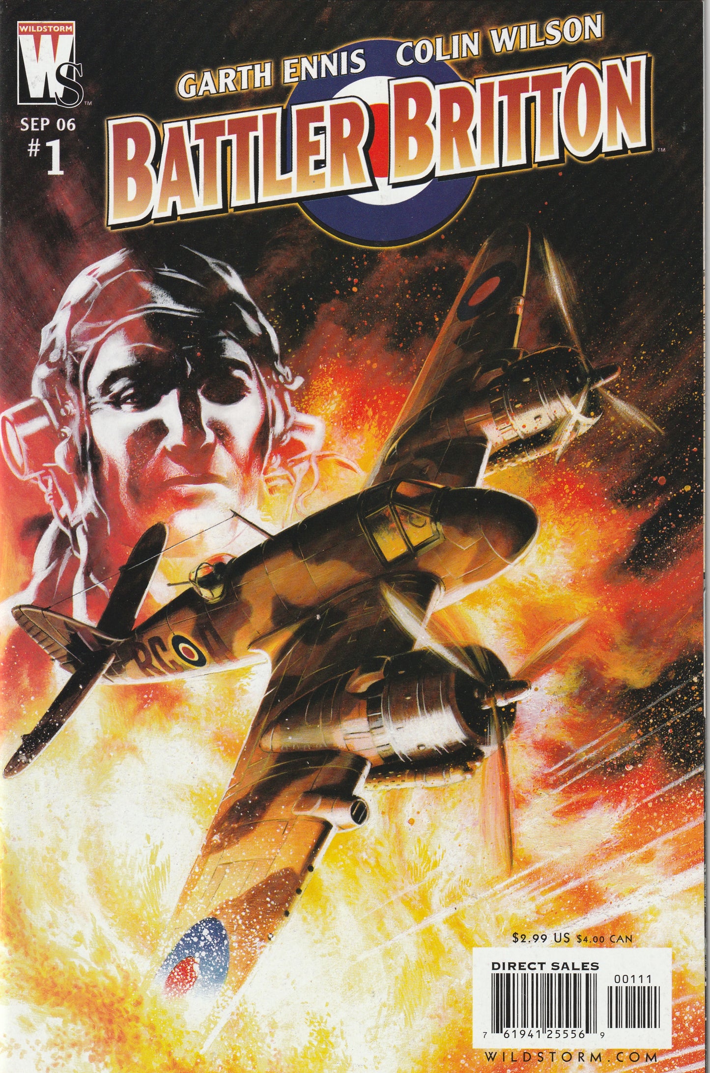 Battler Britton (2006) - 5 issue mini series - Garth Ennis