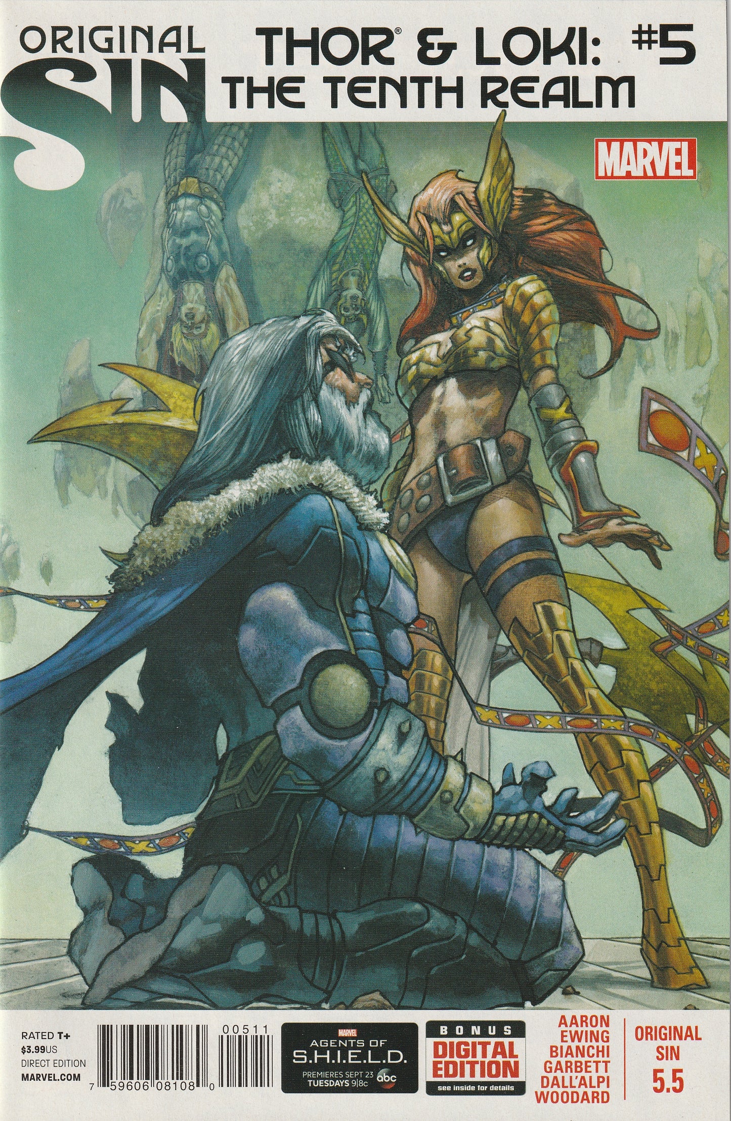 ORIGINAL SIN: Thor & Loki: The Tenth Realm (2014) - 5 issue mini series