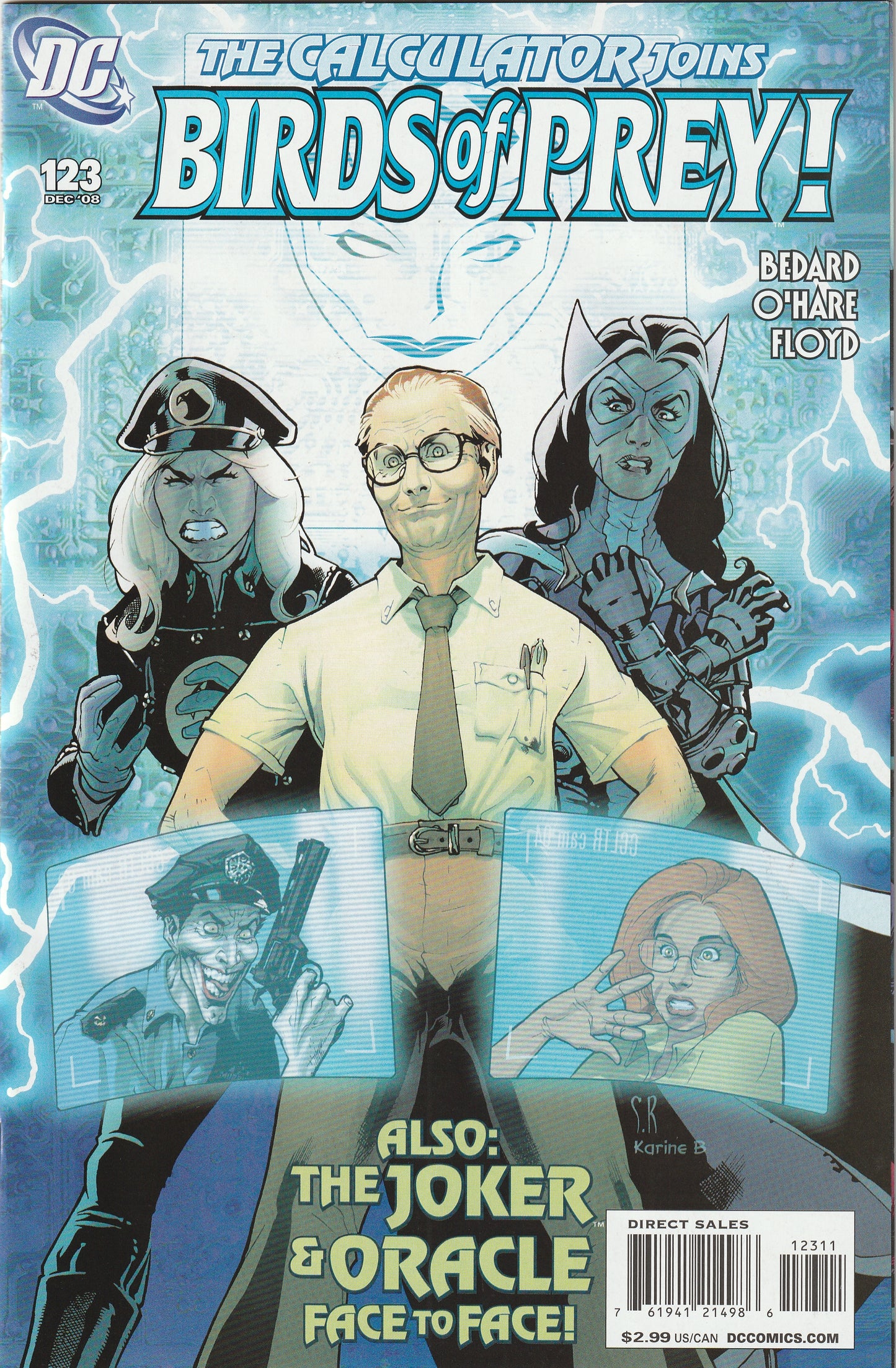 Birds of Prey #123 (2008)