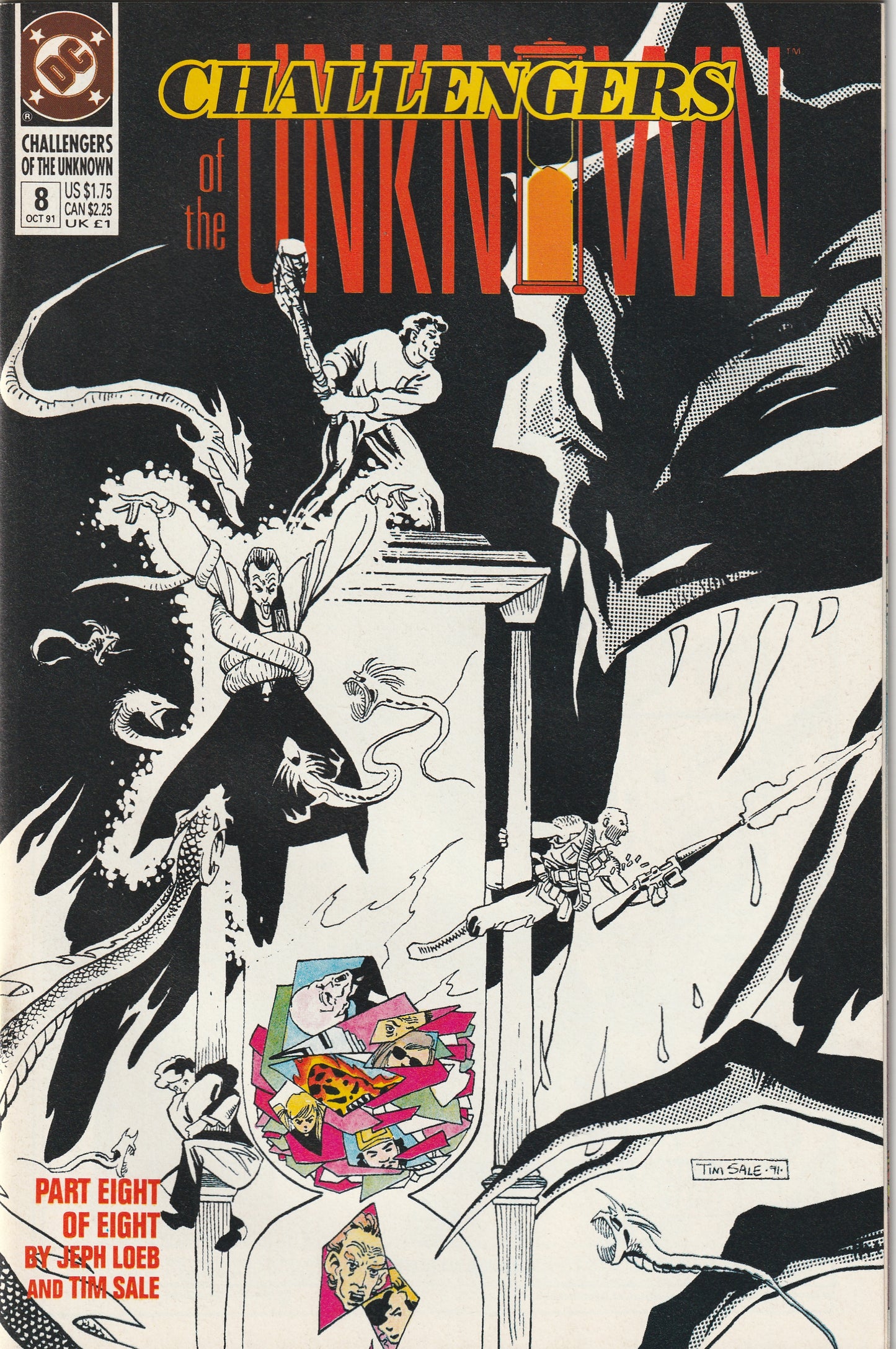 Challengers of the Unknown #8 (1991) - Jeph Loeb, Tim Sale