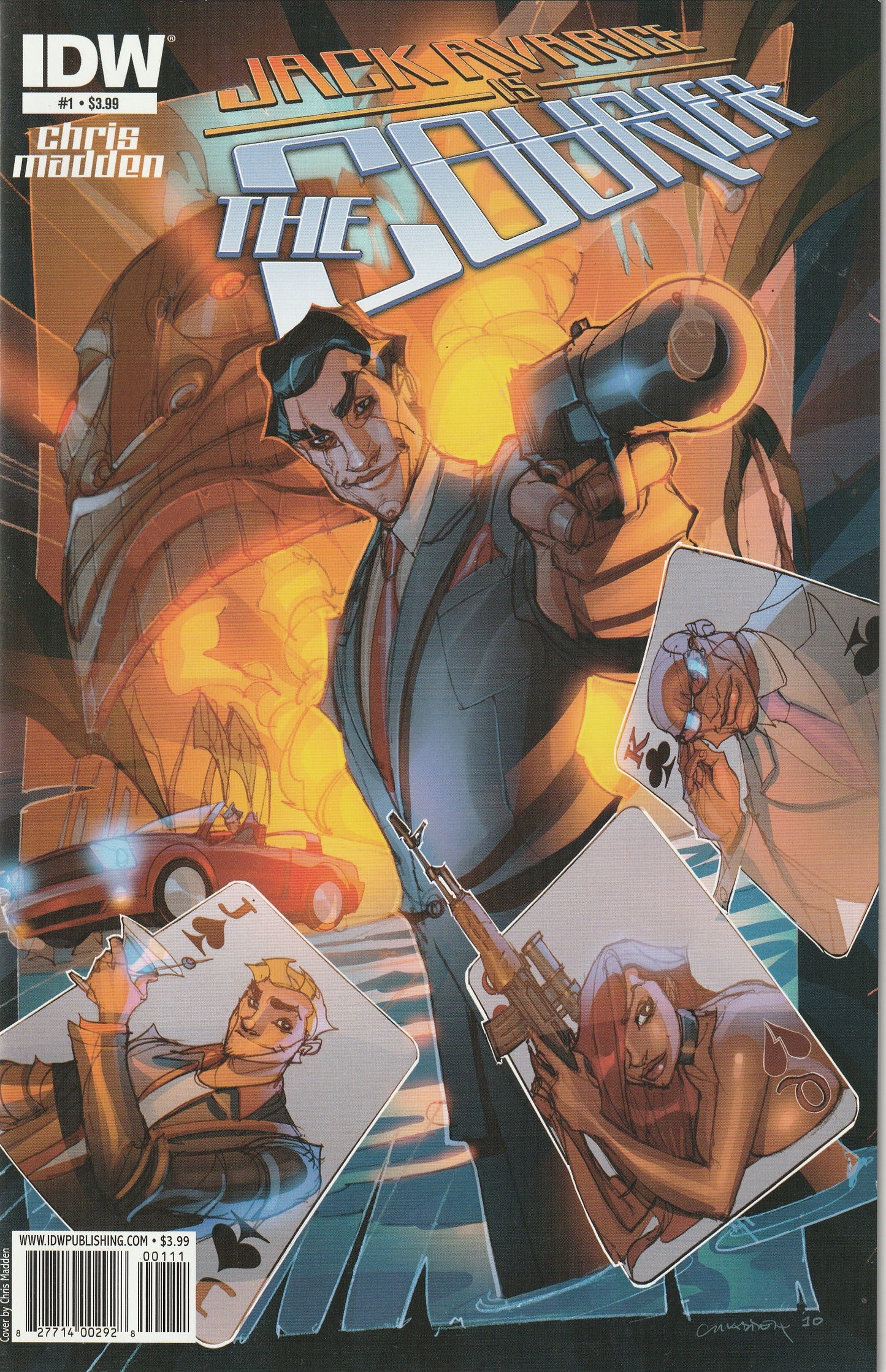 Jack Avarice: The Courier (2011) - 5 issue mini series