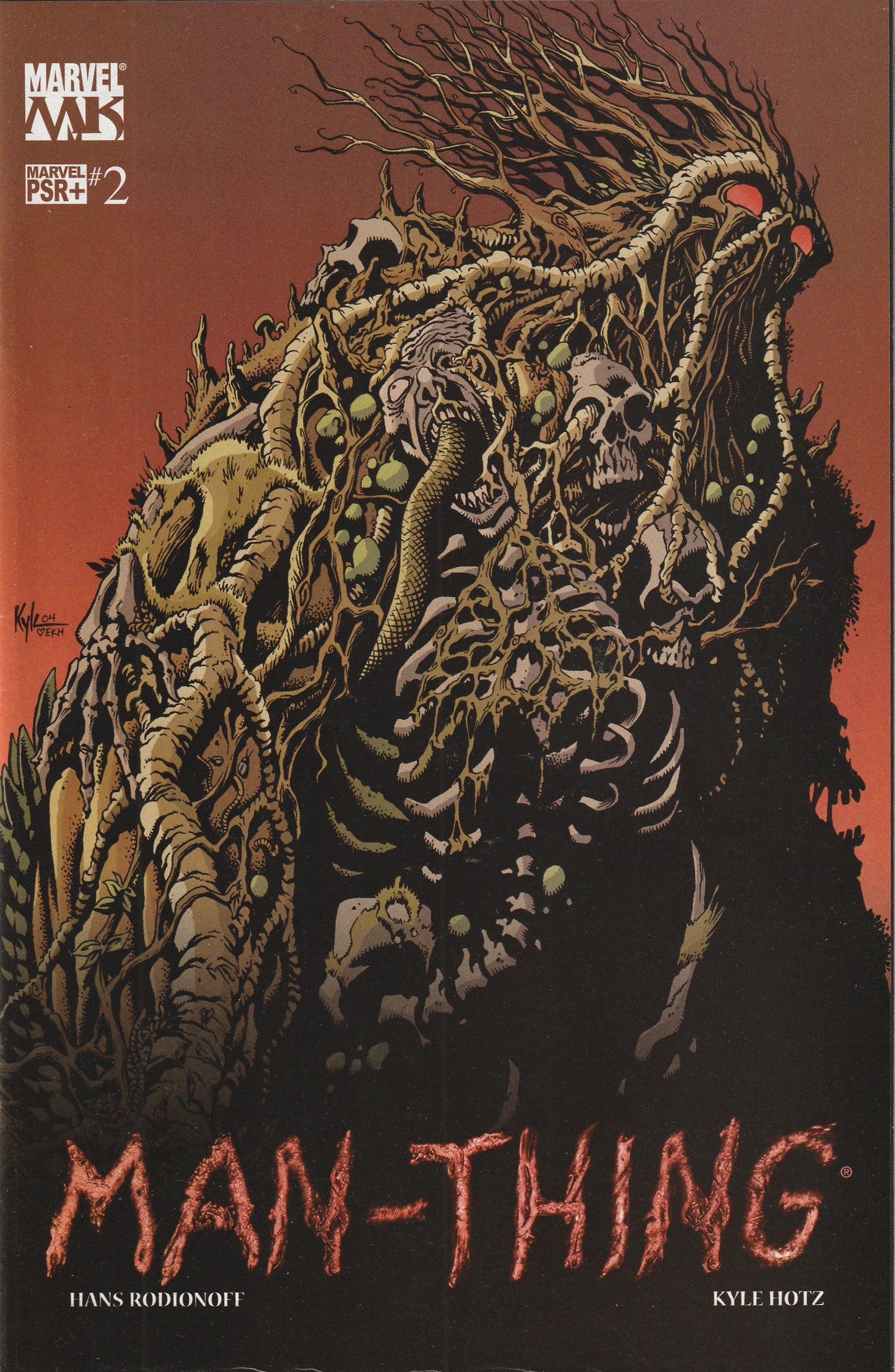 Man-Thing (2004) - 3 issue mini series